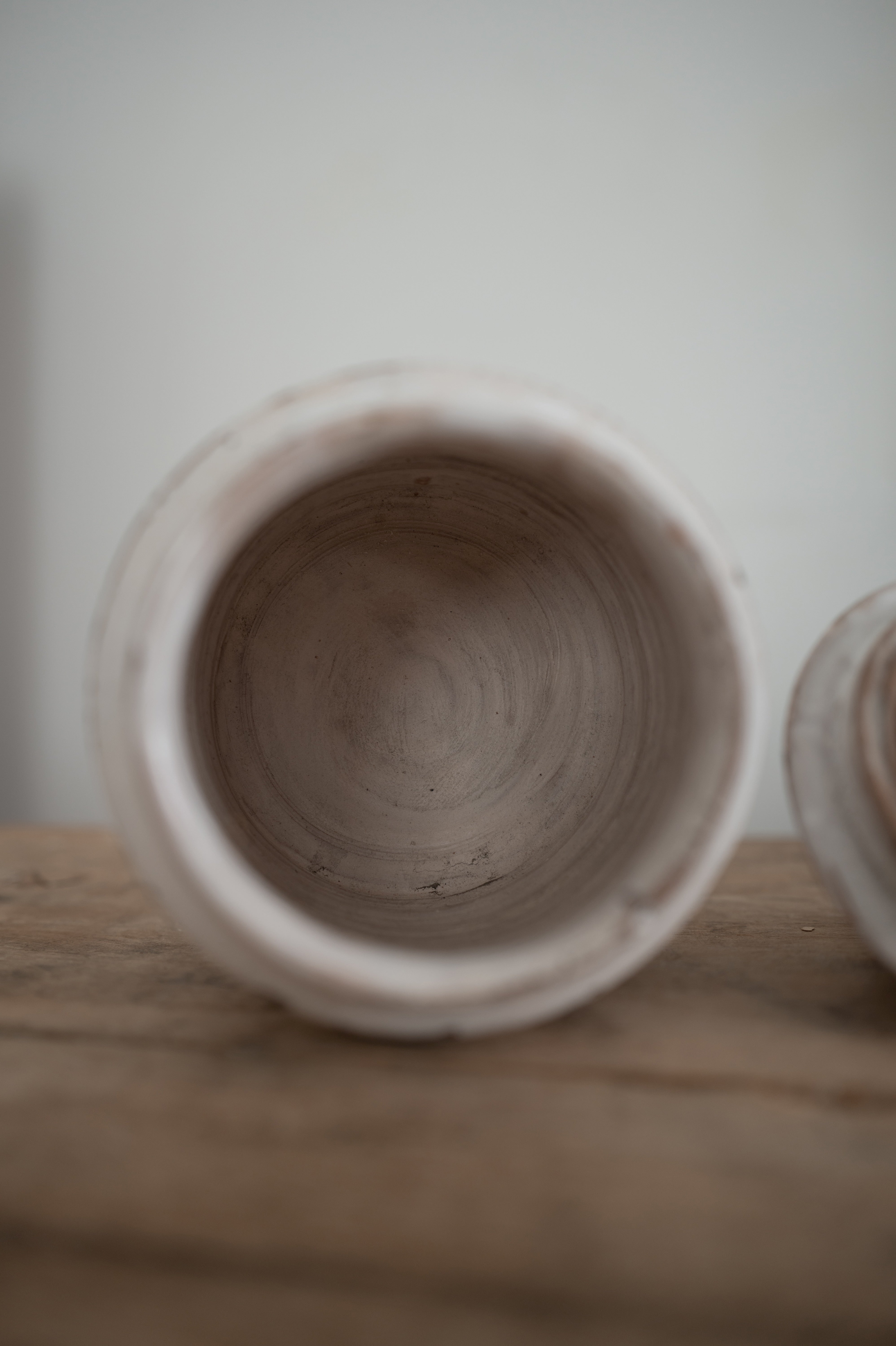 イタリア アンティーク 陶器 壺 1900年代 イタリア AN-24137