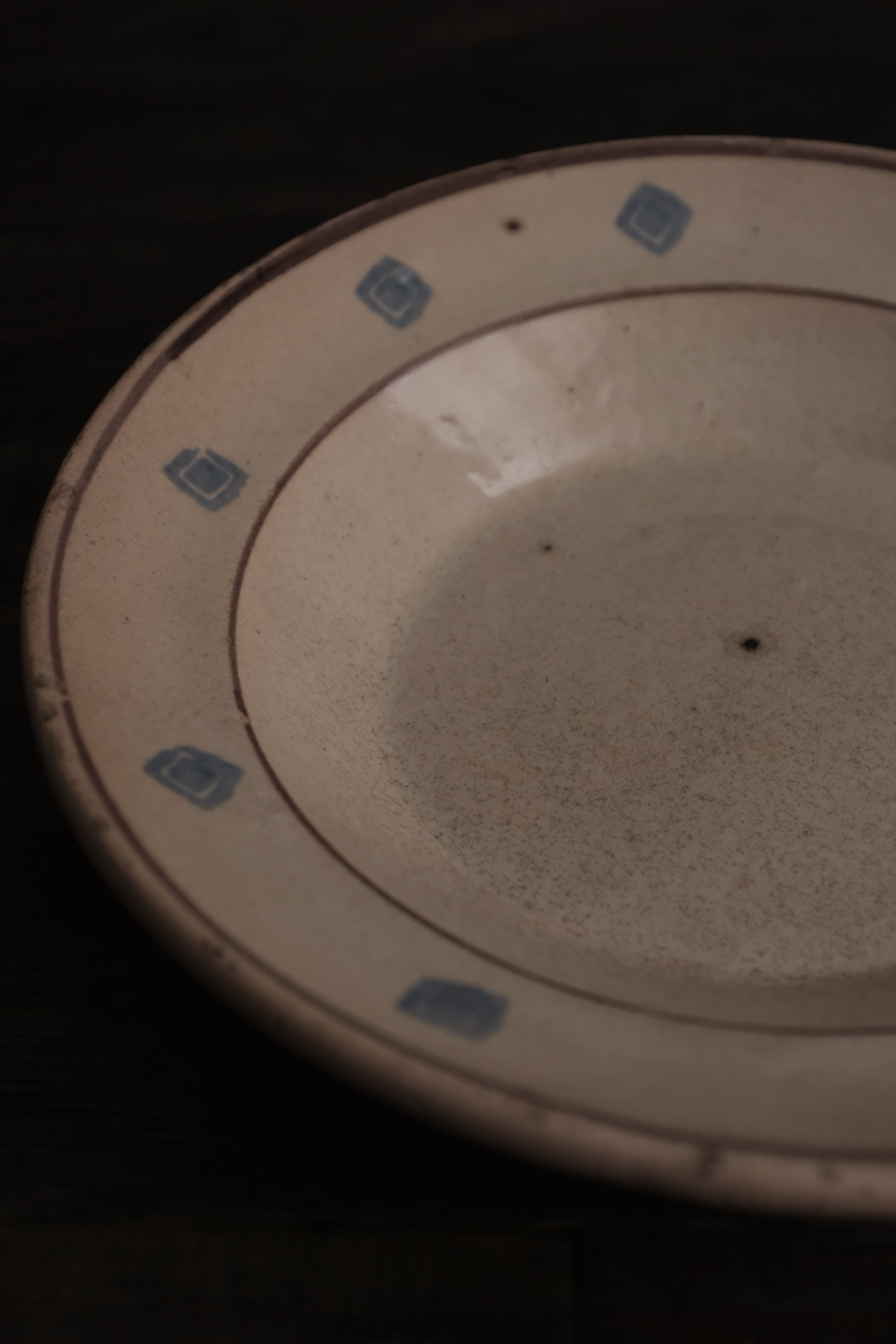  19世紀 イタリア プーリア グロッターリエ 深皿 AT-23392, Puglia 23392,- ambiant