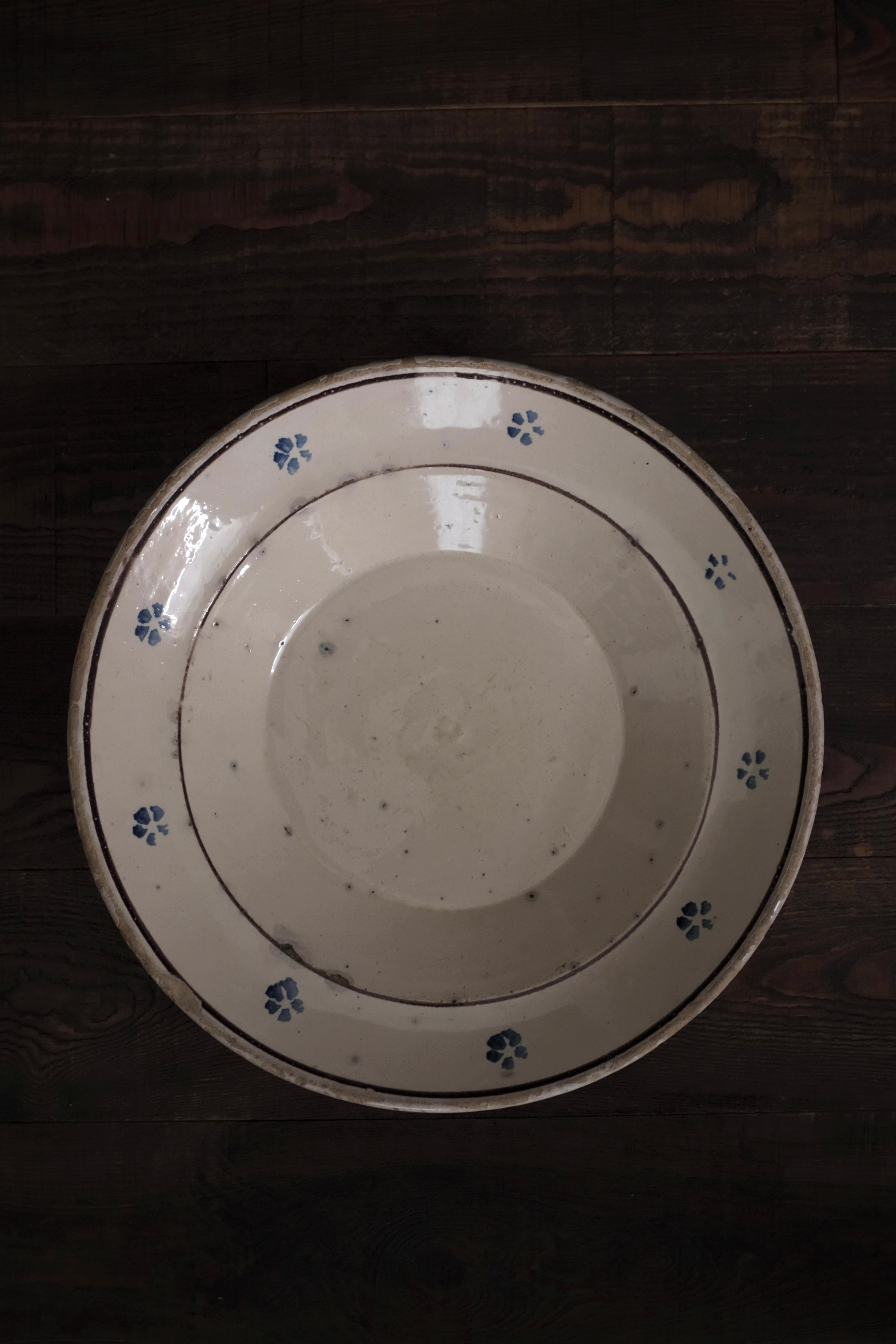  19世紀 イタリア プーリア グロッターリエ 深皿 AT-24026, Puglia,- ambiant