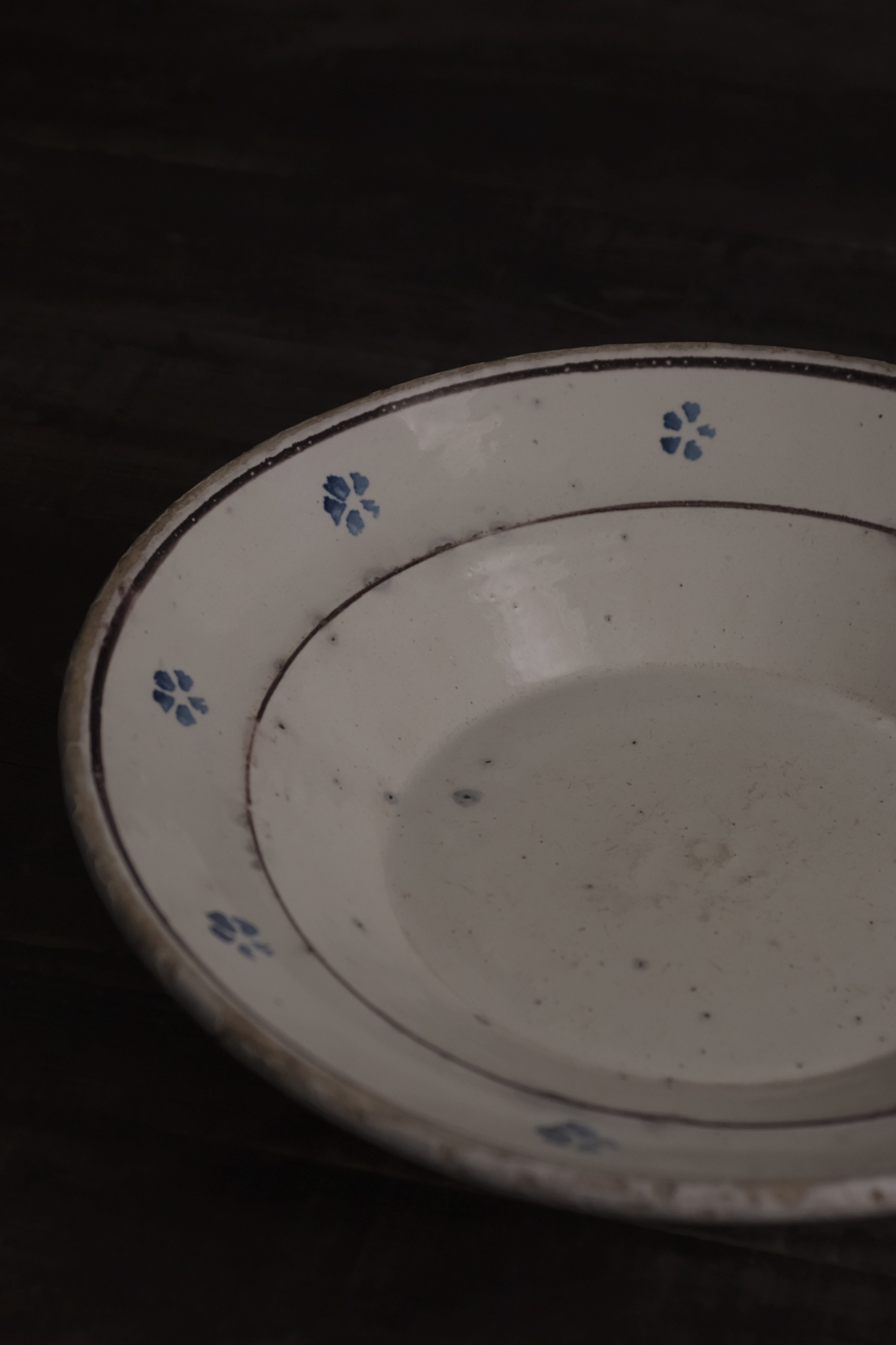  19世紀 イタリア プーリア グロッターリエ 深皿 AT-24026, Puglia,- ambiant