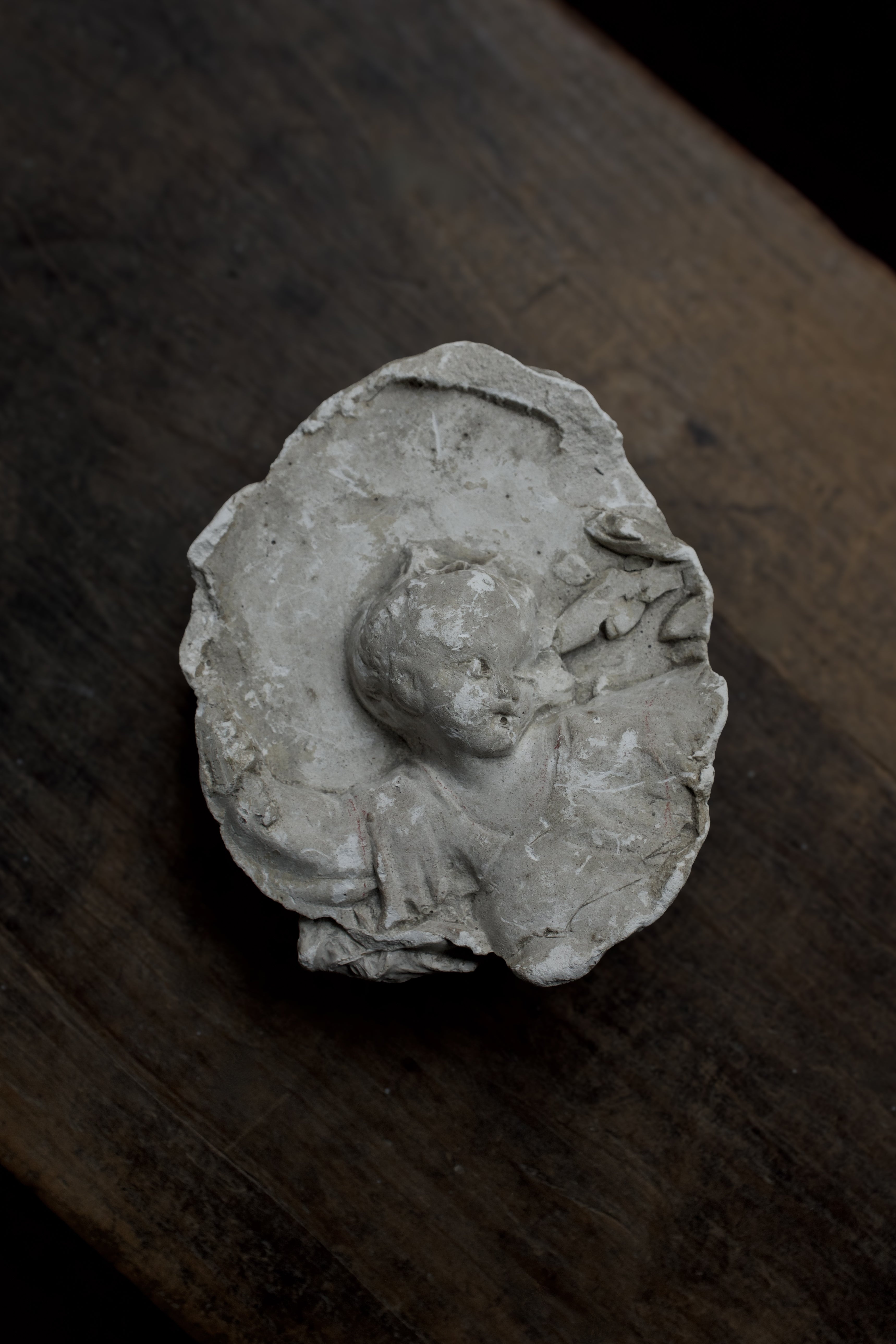  フランス 石膏 オブジェ アンティーク AN-23224, Plaster,- ambiant