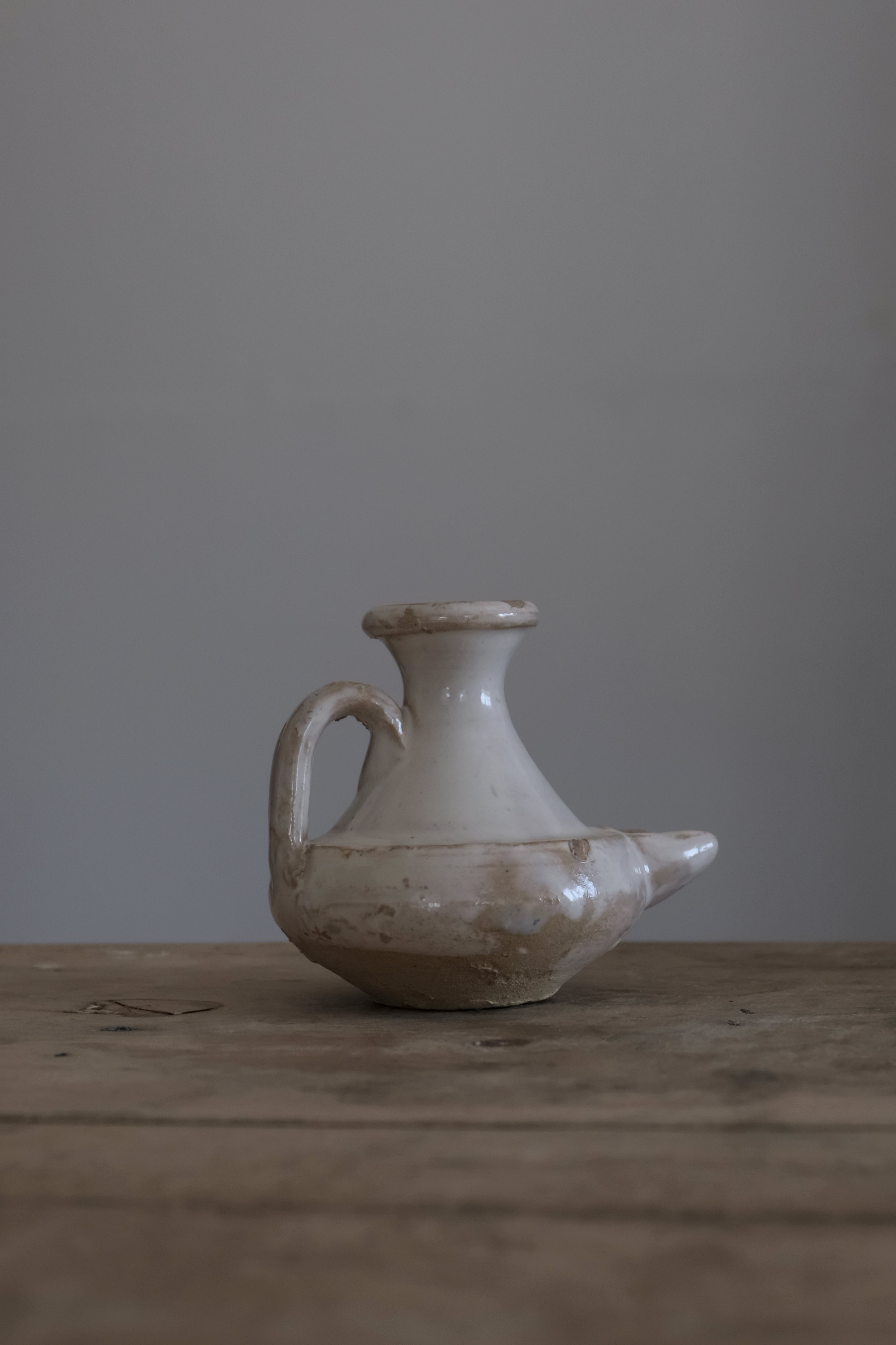 プーリア アンティーク 陶器 19世紀 グロッターリエ AN-24082