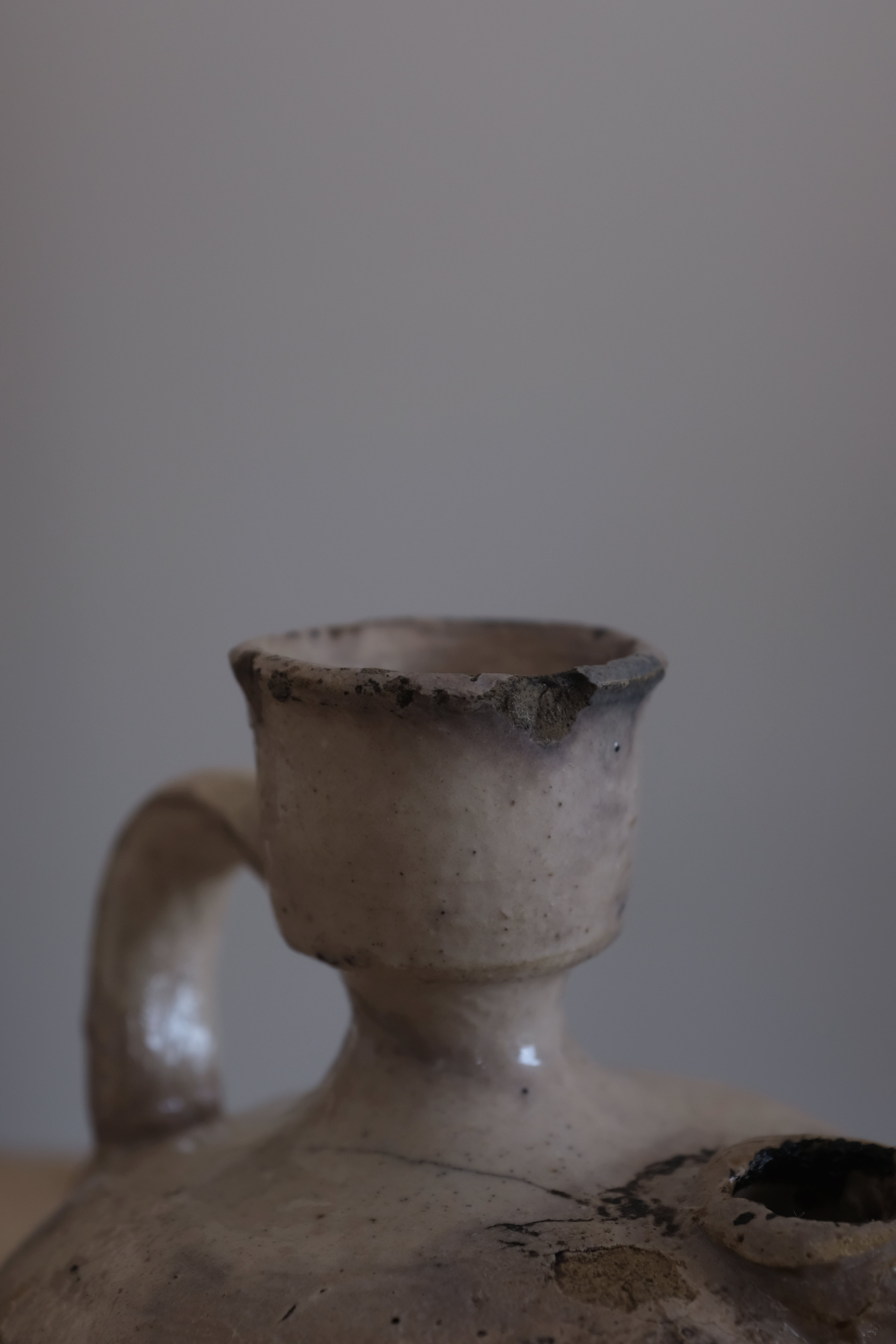 プーリア アンティーク 陶器 19世紀 グロッターリエ AN-24080