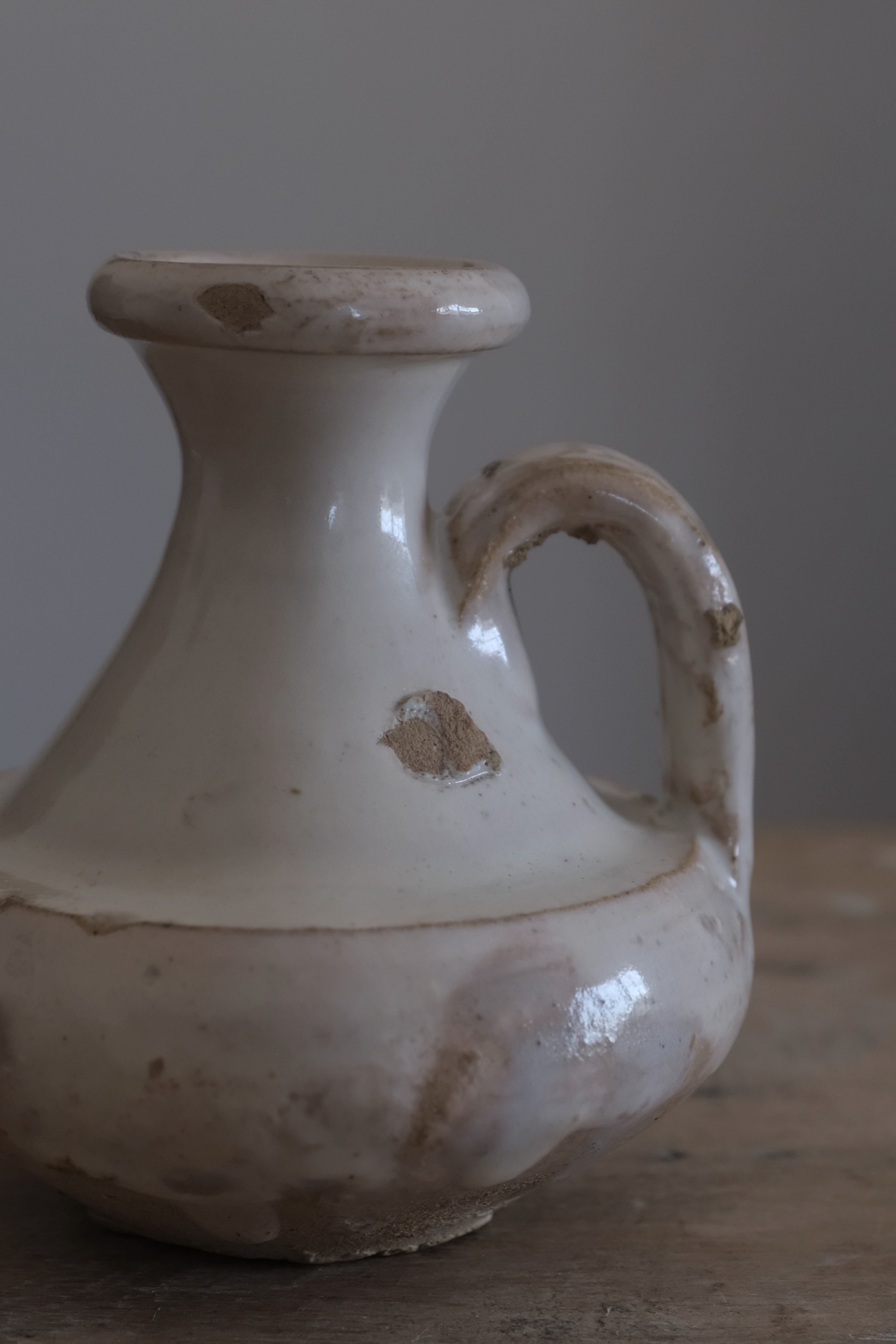 プーリア アンティーク 陶器 19世紀 グロッターリエ AN-24082