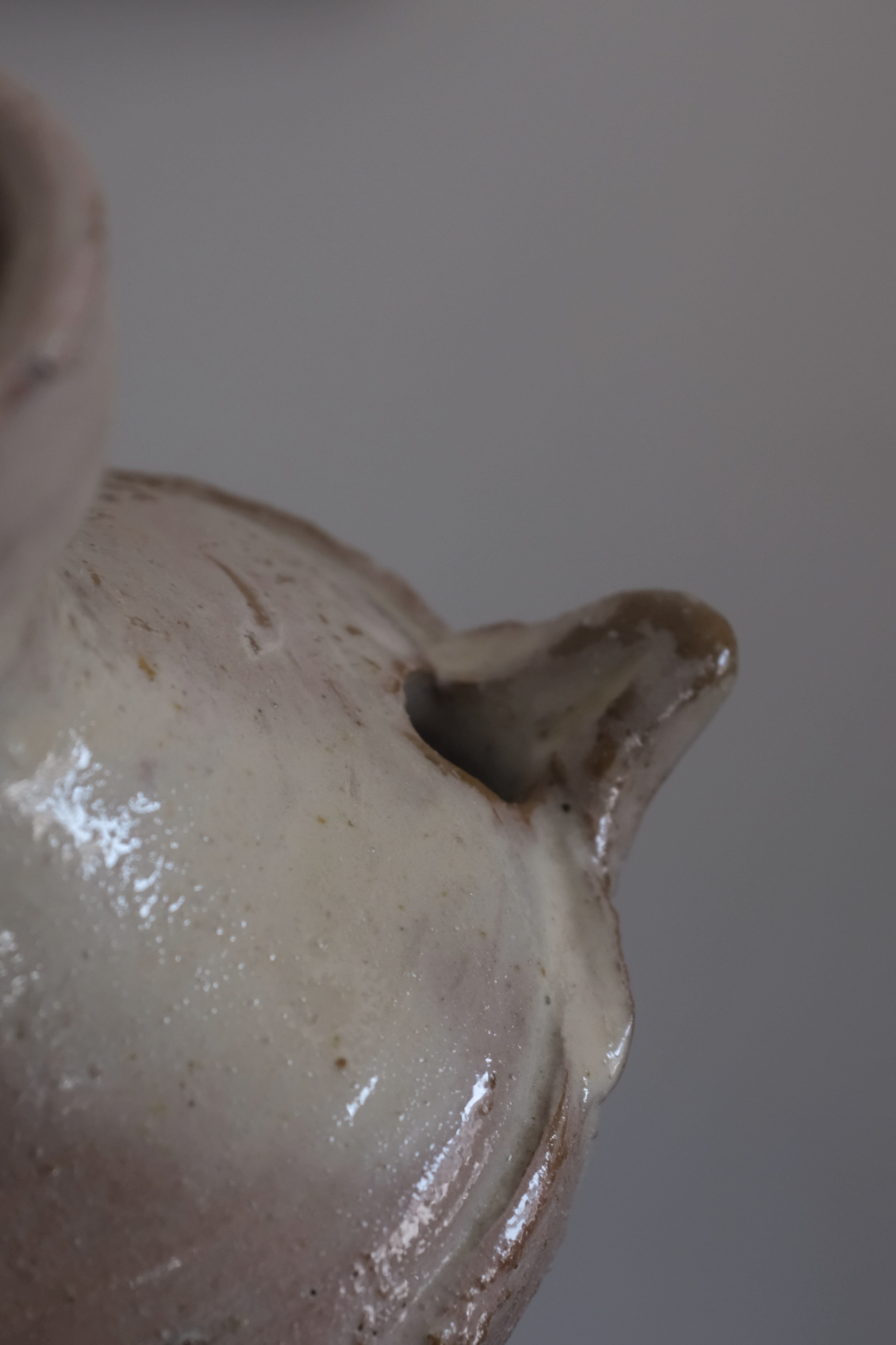 イタリア アンティーク 陶器 19世紀 イタリア AN-24083