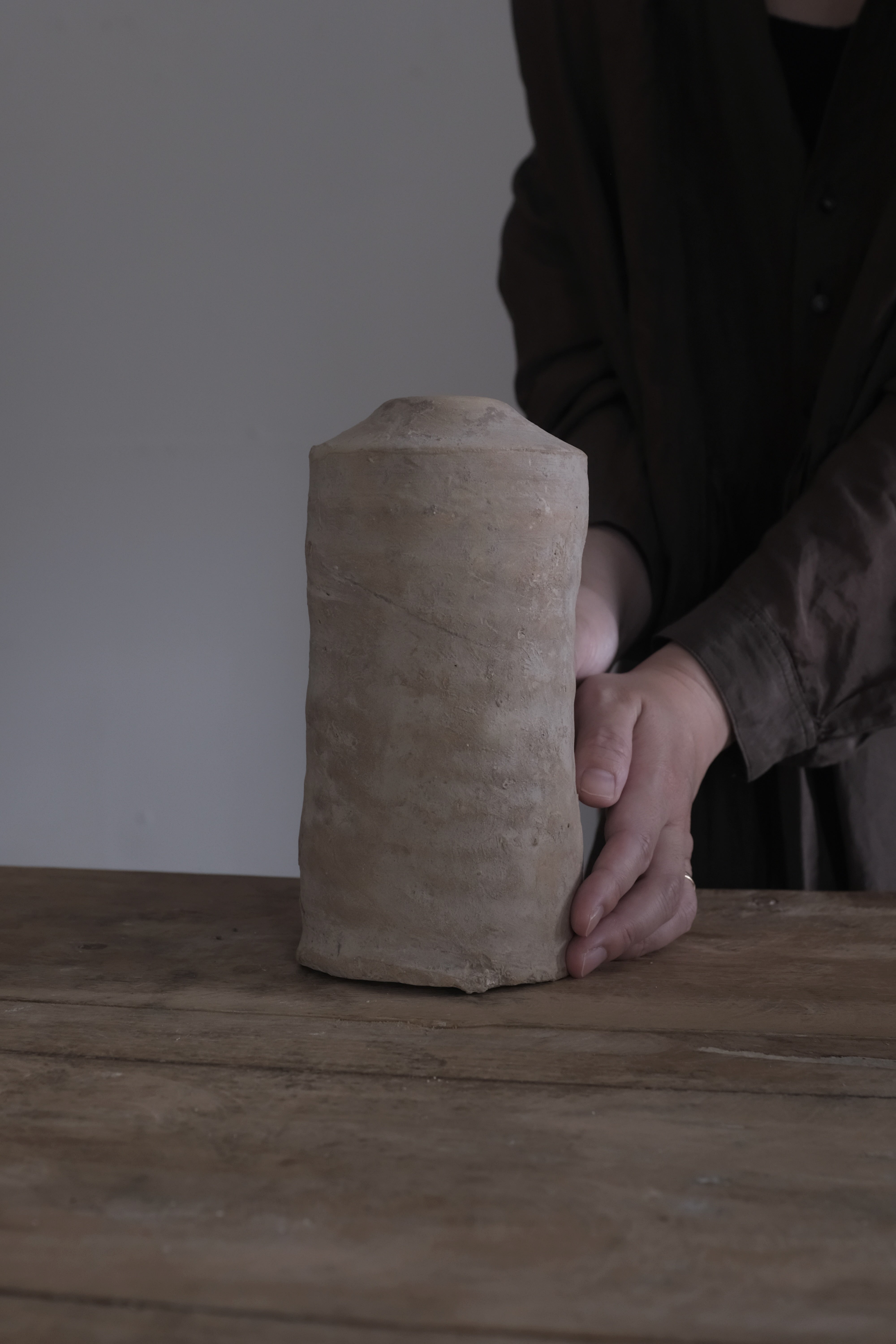 プーリア アンティーク 陶器 オブジェ 19世紀 グロッターリエ AN-24075