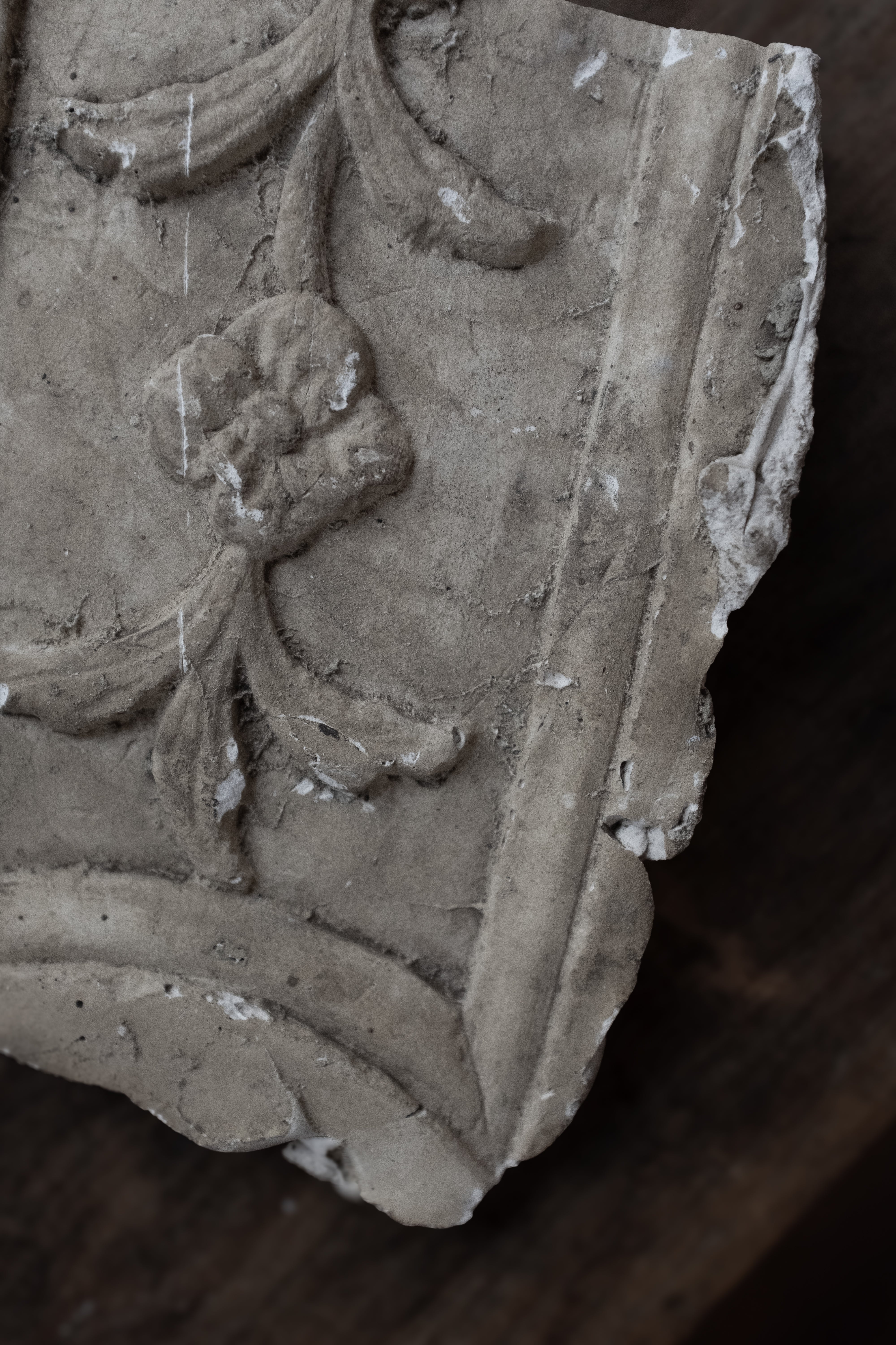  石膏 オブジェ フランス アンティーク AN-23254, Antique Plaster Object,- ambiant