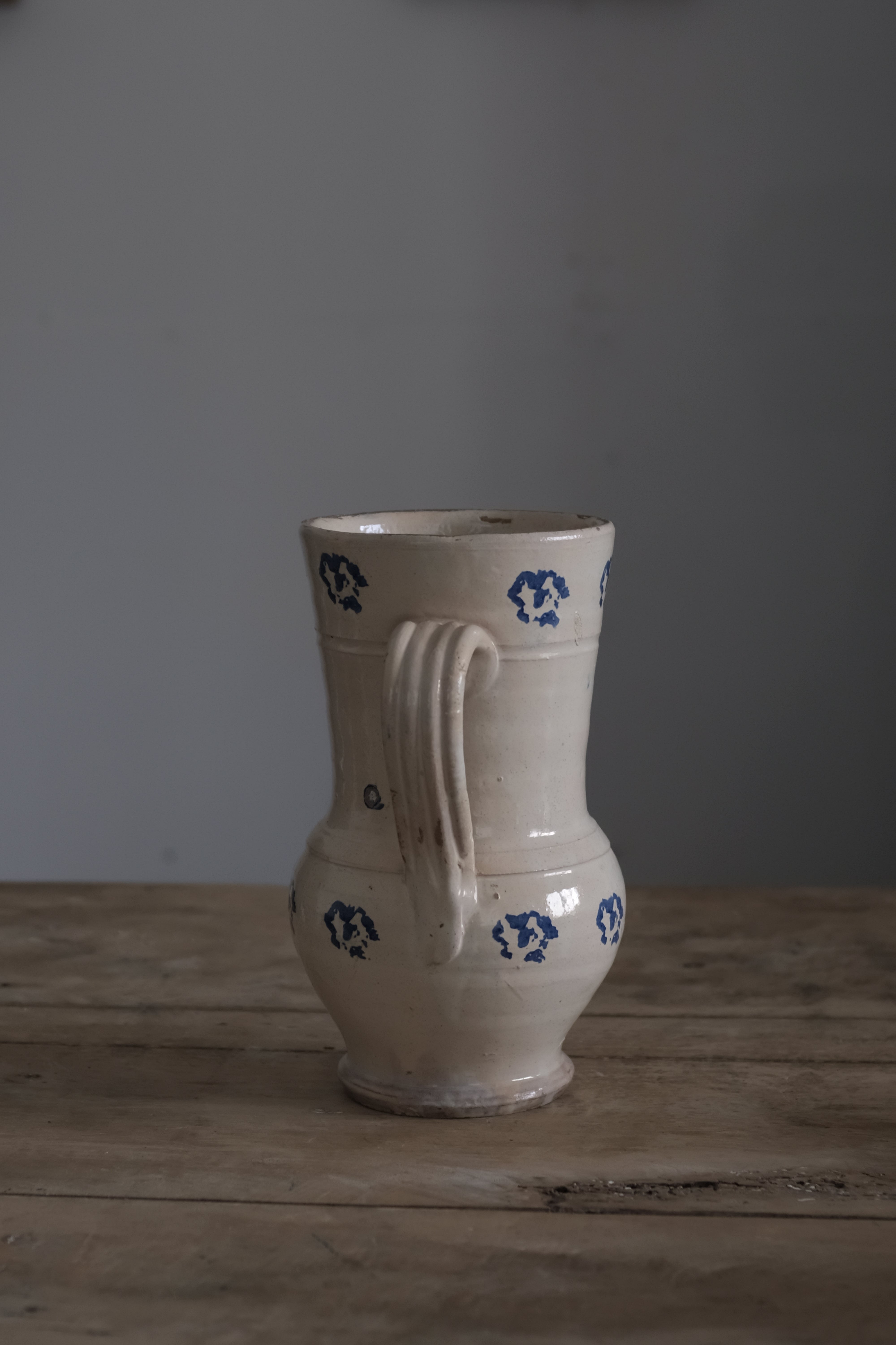 プーリア アンティーク 陶器 19世紀 グロッターリエ AN-24052