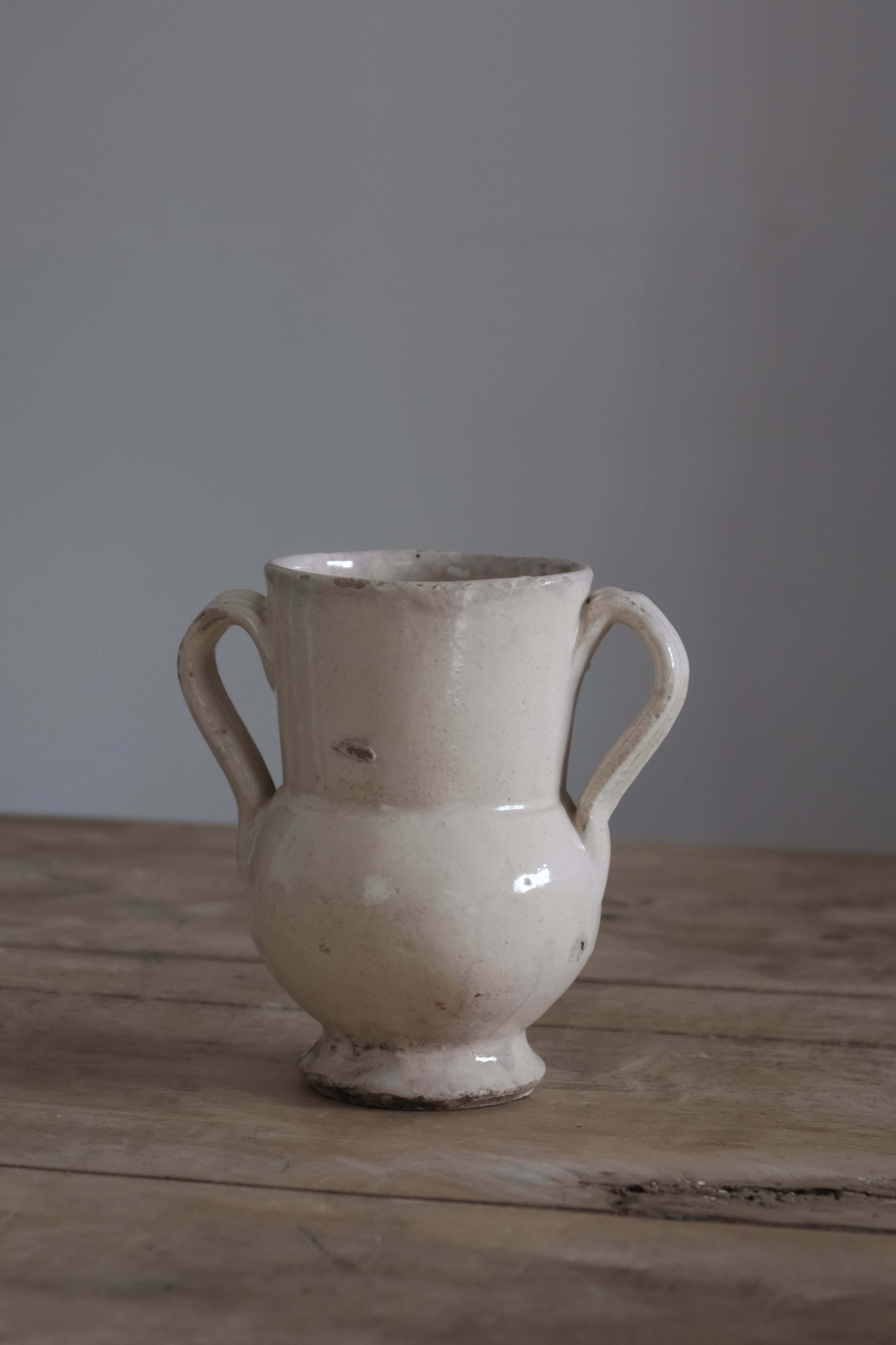 プーリア アンティーク 陶器 19世紀 グロッターリエ AN-24086