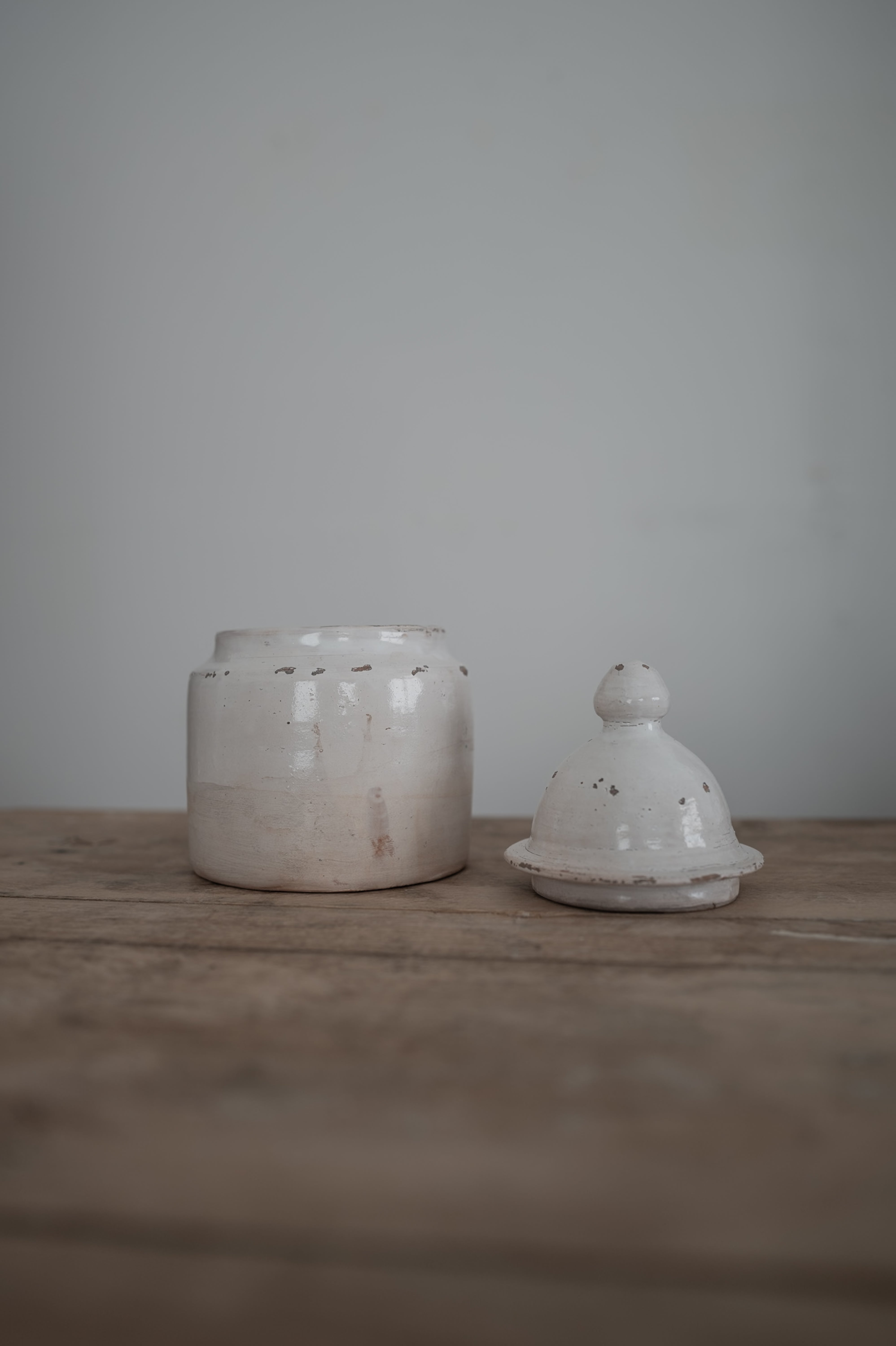 イタリア アンティーク 陶器 壺 1900年代 イタリア AN-24137