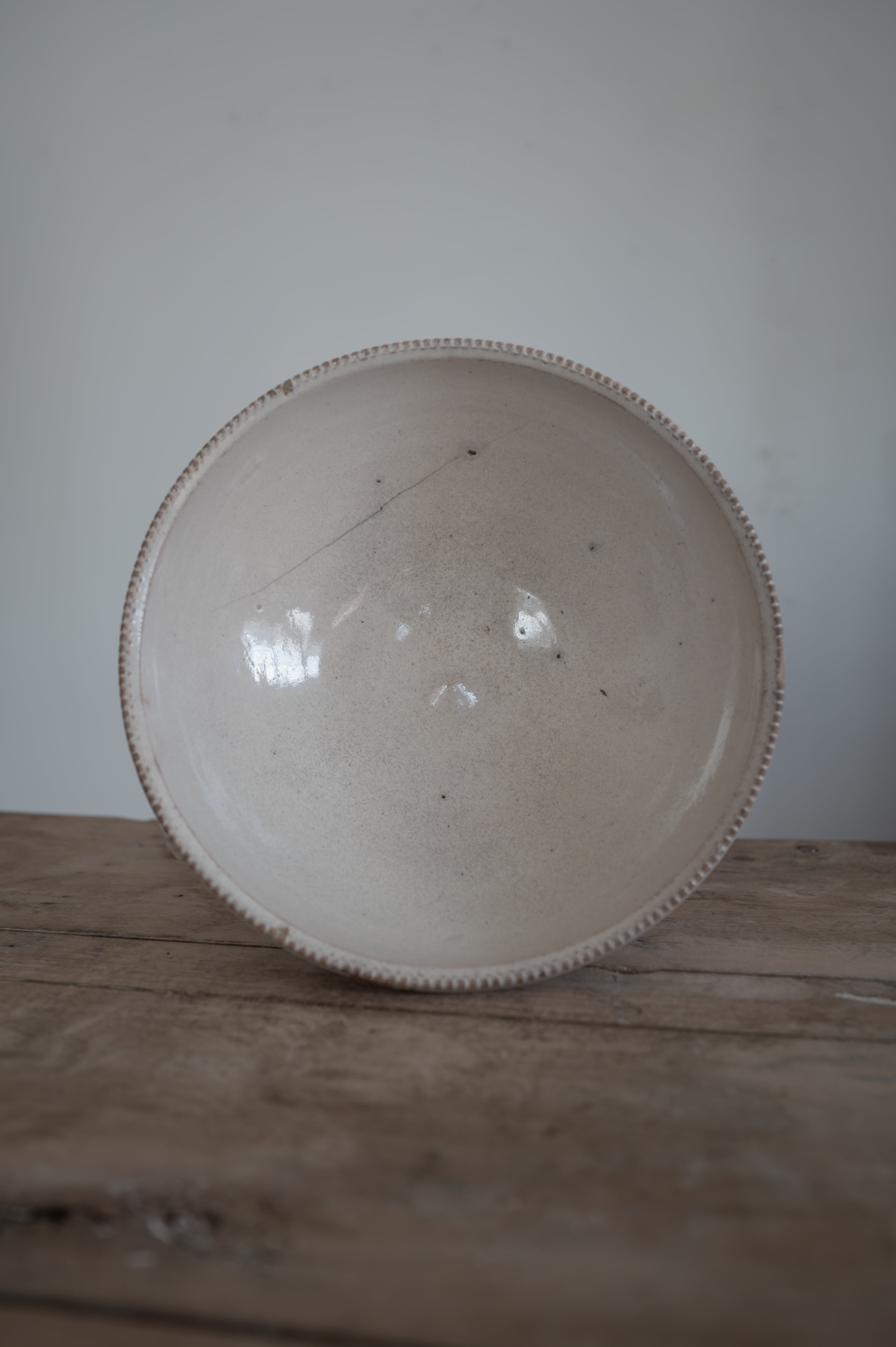 プーリア アンティーク 陶器 ボウル 19世紀 グロッターリエ AN-24178