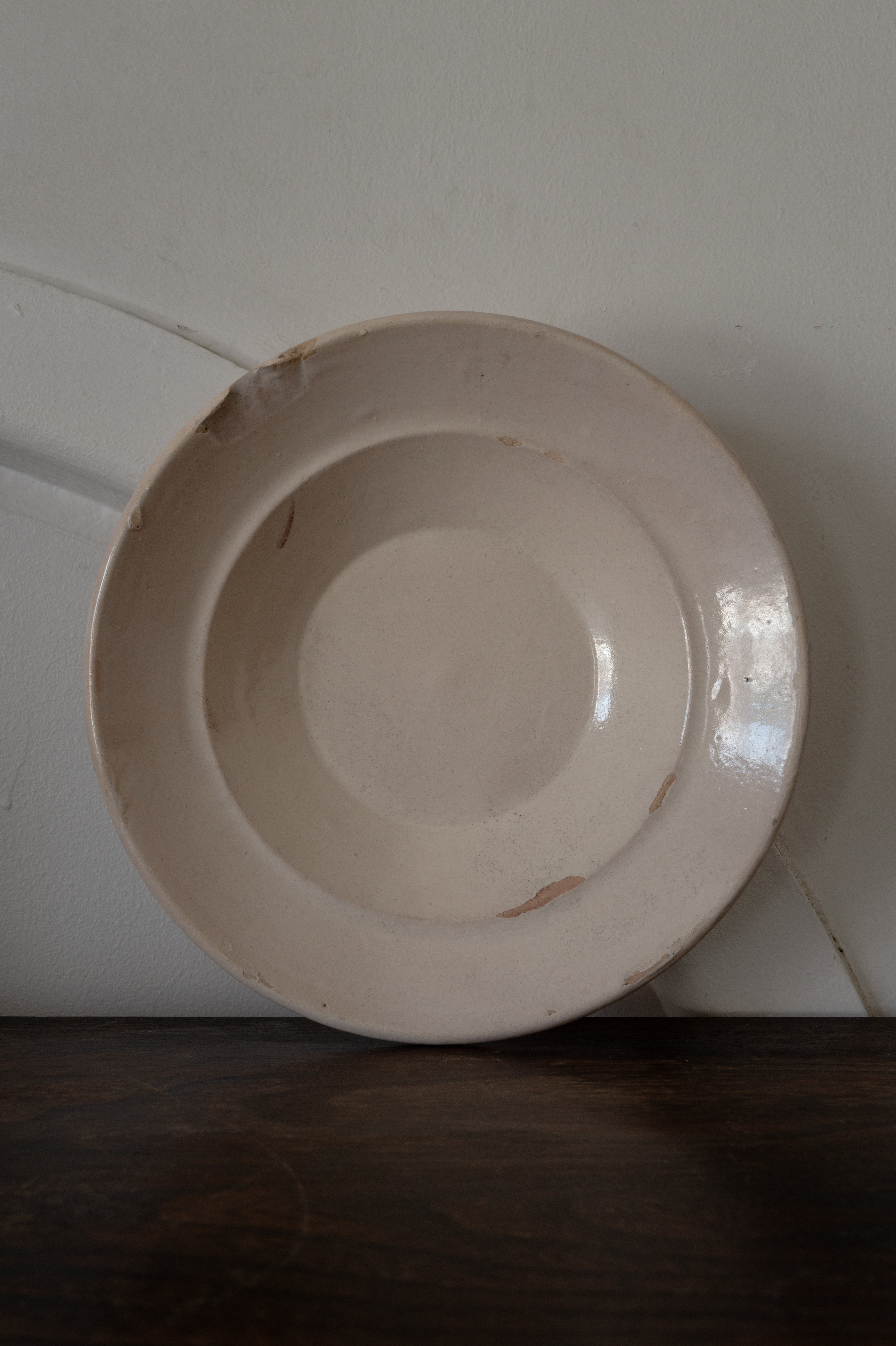 プーリア アンティーク 陶器 皿 18世紀 グロッターリエ AT-24031