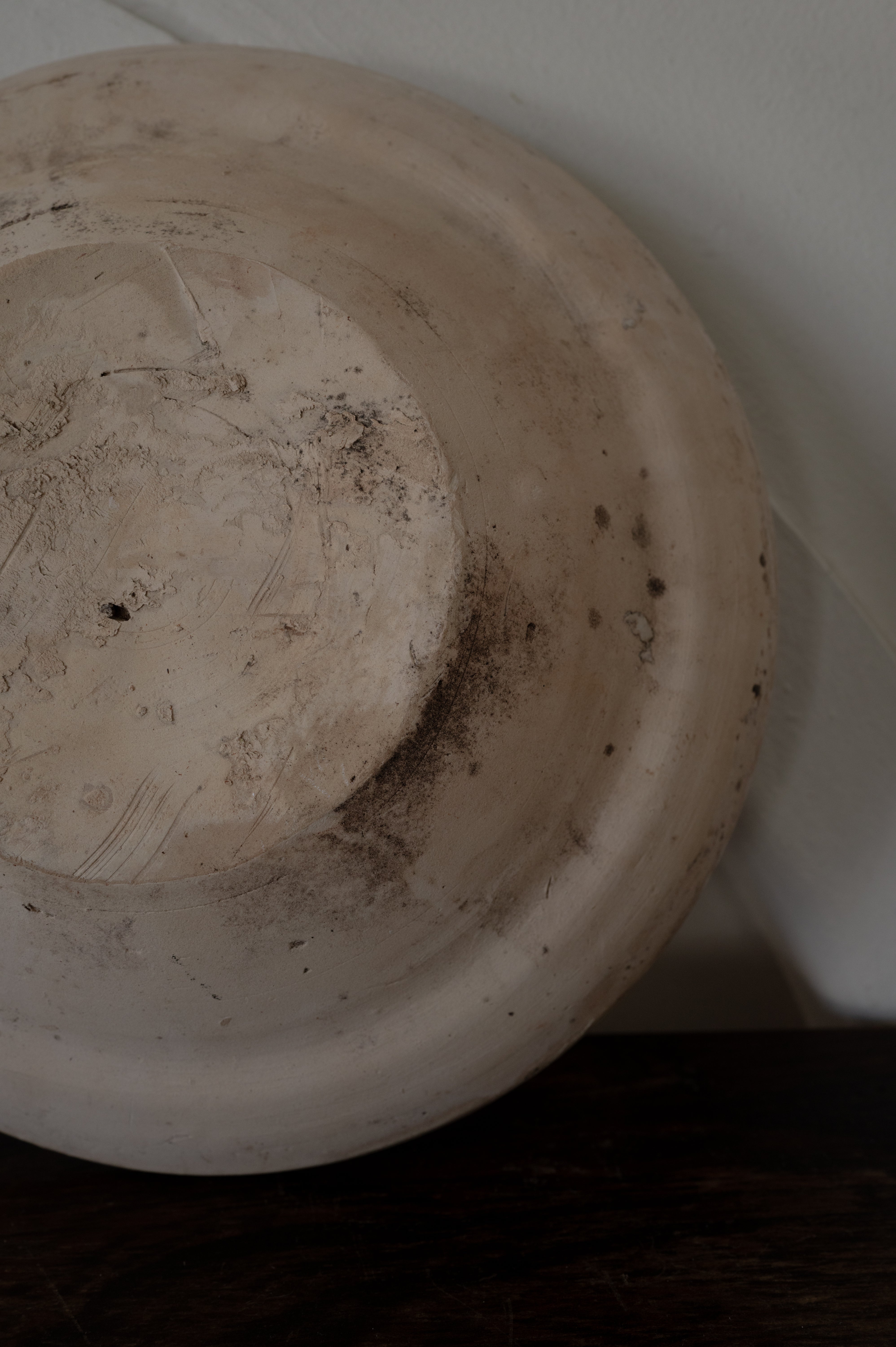 プーリア アンティーク 陶器 皿 18世紀 グロッターリエ AT-24031