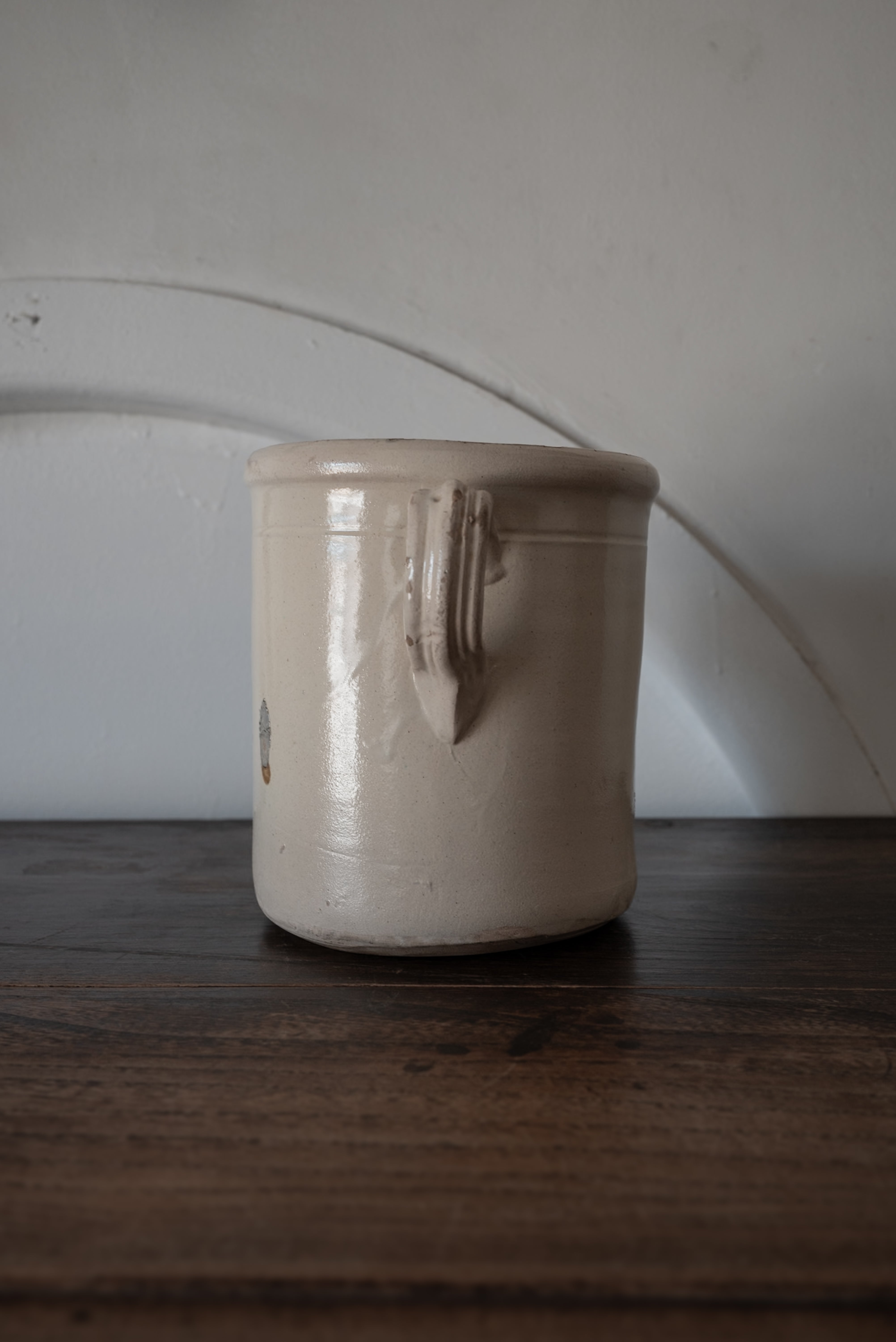 プーリア アンティーク 陶器 壺 1900年代 グロッターリエ AN-24167