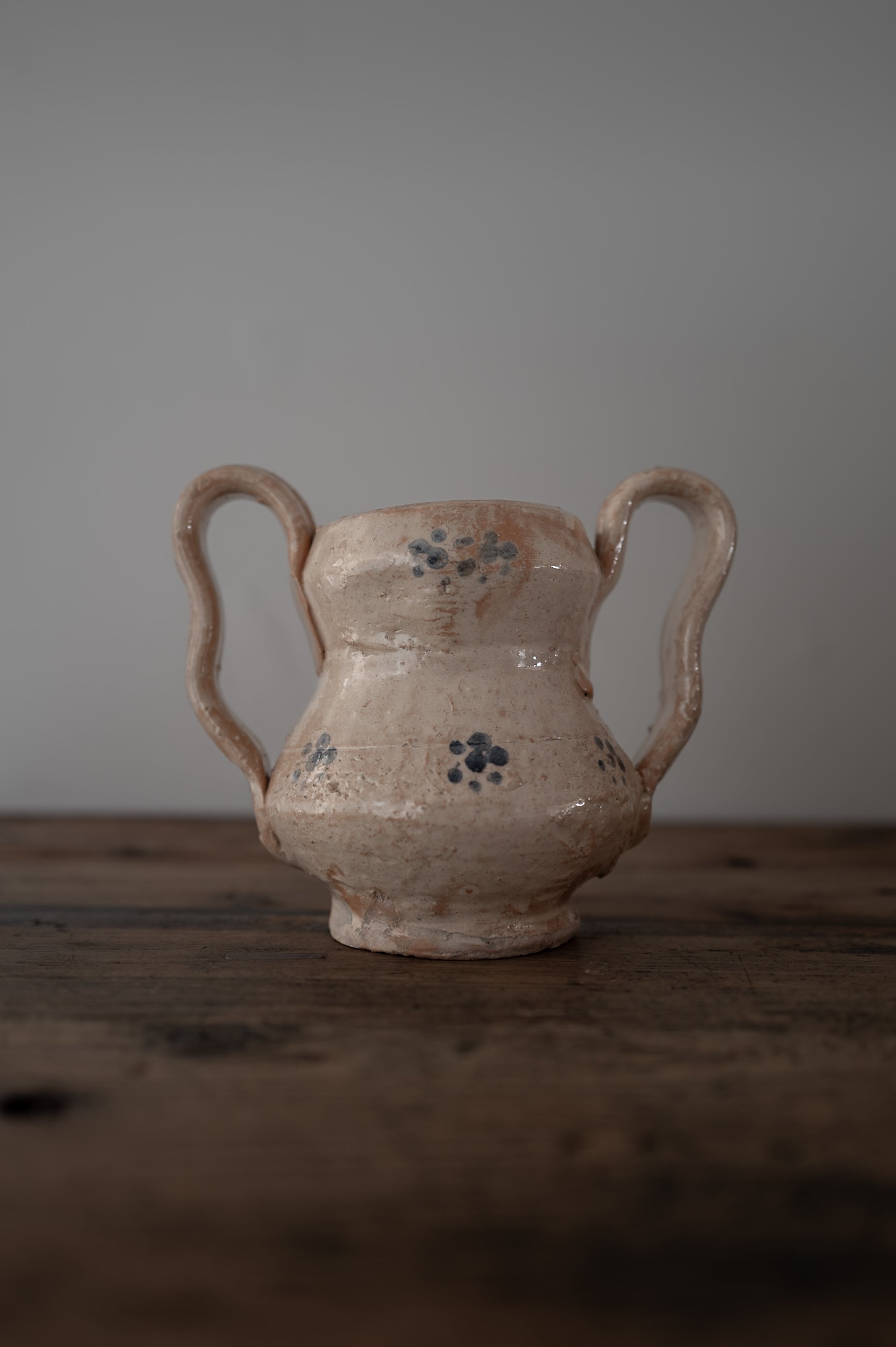 プーリア アンティーク 陶器 19世紀 グロッターリエ AN-24134