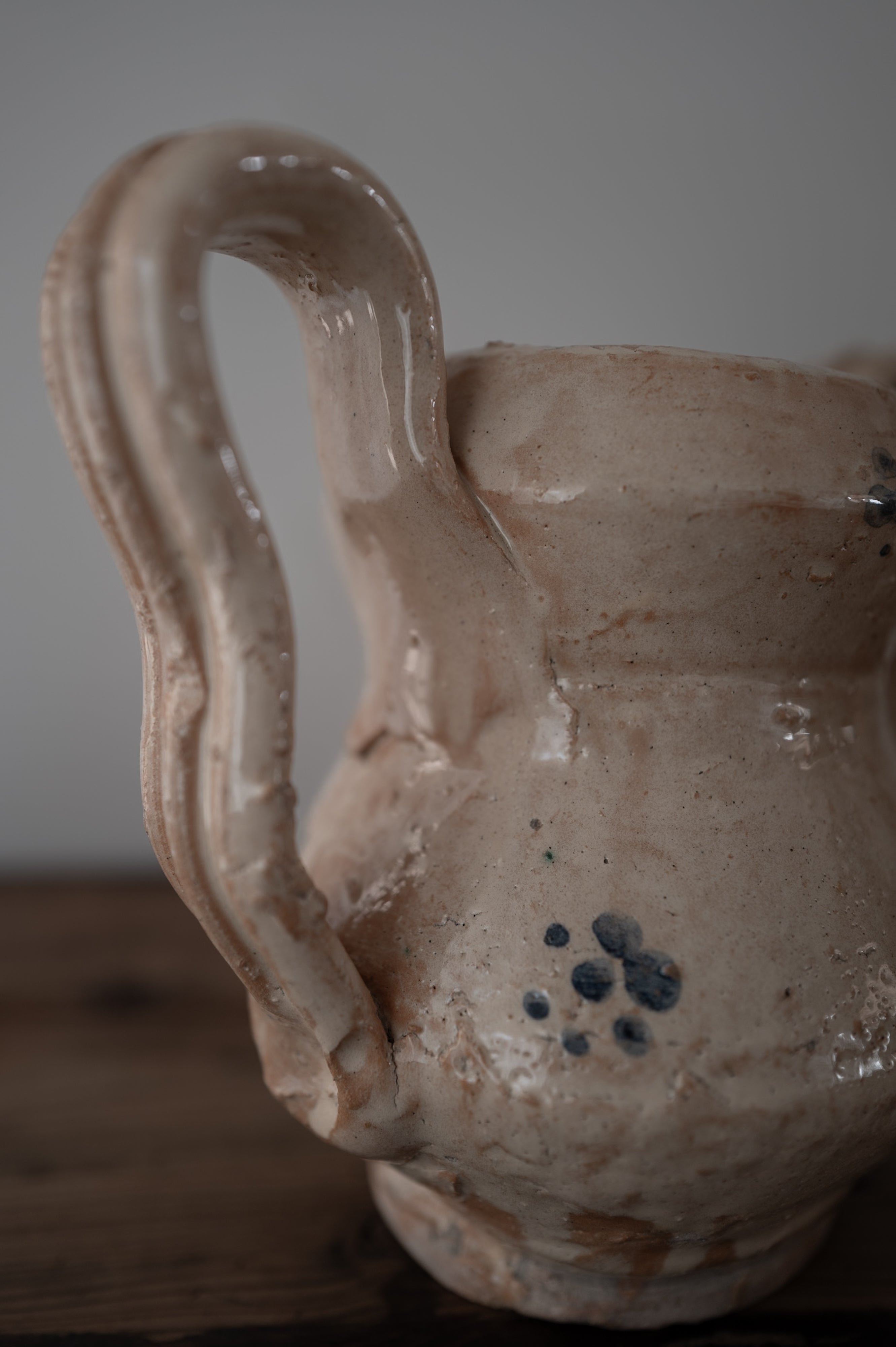 プーリア アンティーク 陶器 19世紀 グロッターリエ AN-24134