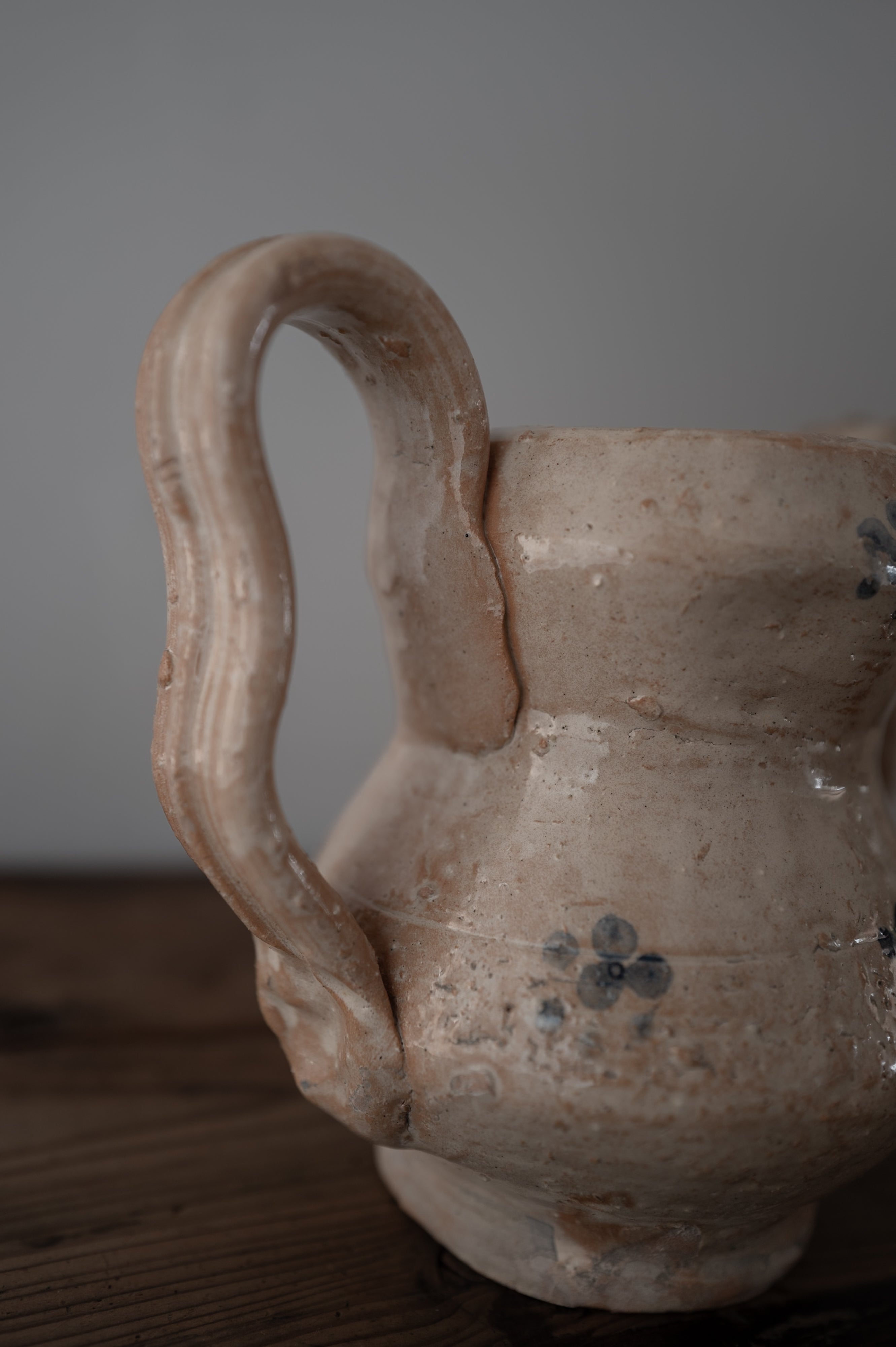 プーリア アンティーク 陶器 19世紀 グロッターリエ AN-24134