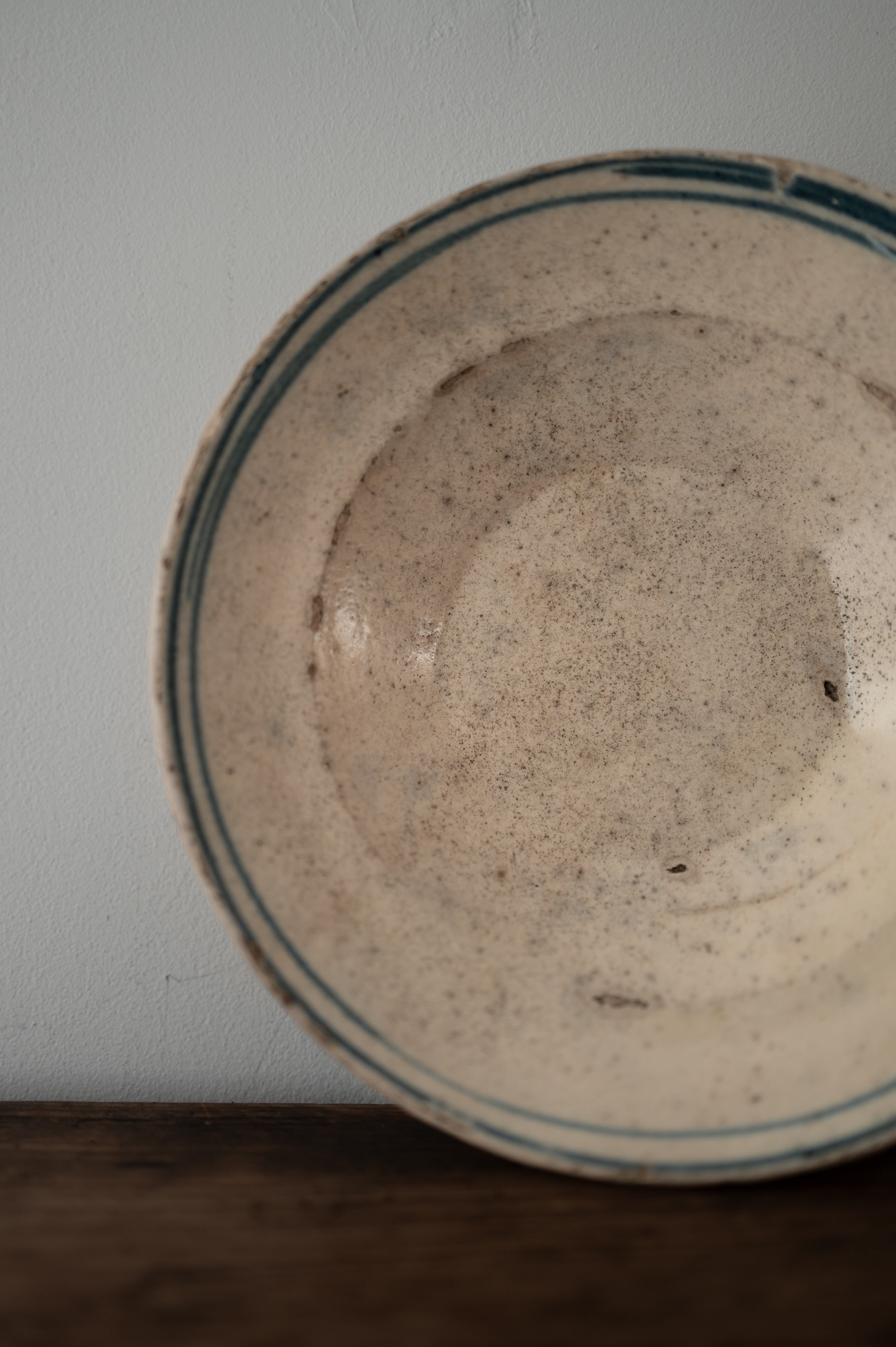 プーリア アンティーク 陶器 皿 19世紀 グロッターリエ AN-24147