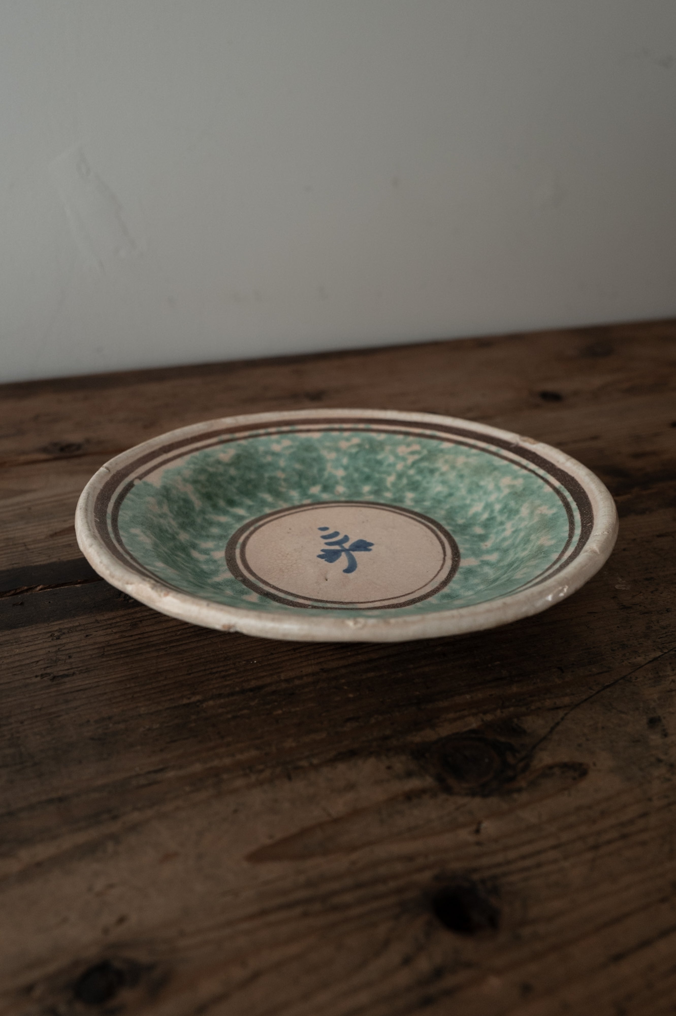  19世紀 イタリア カルタジローネ 平皿 AT-23382, ,- ambiant