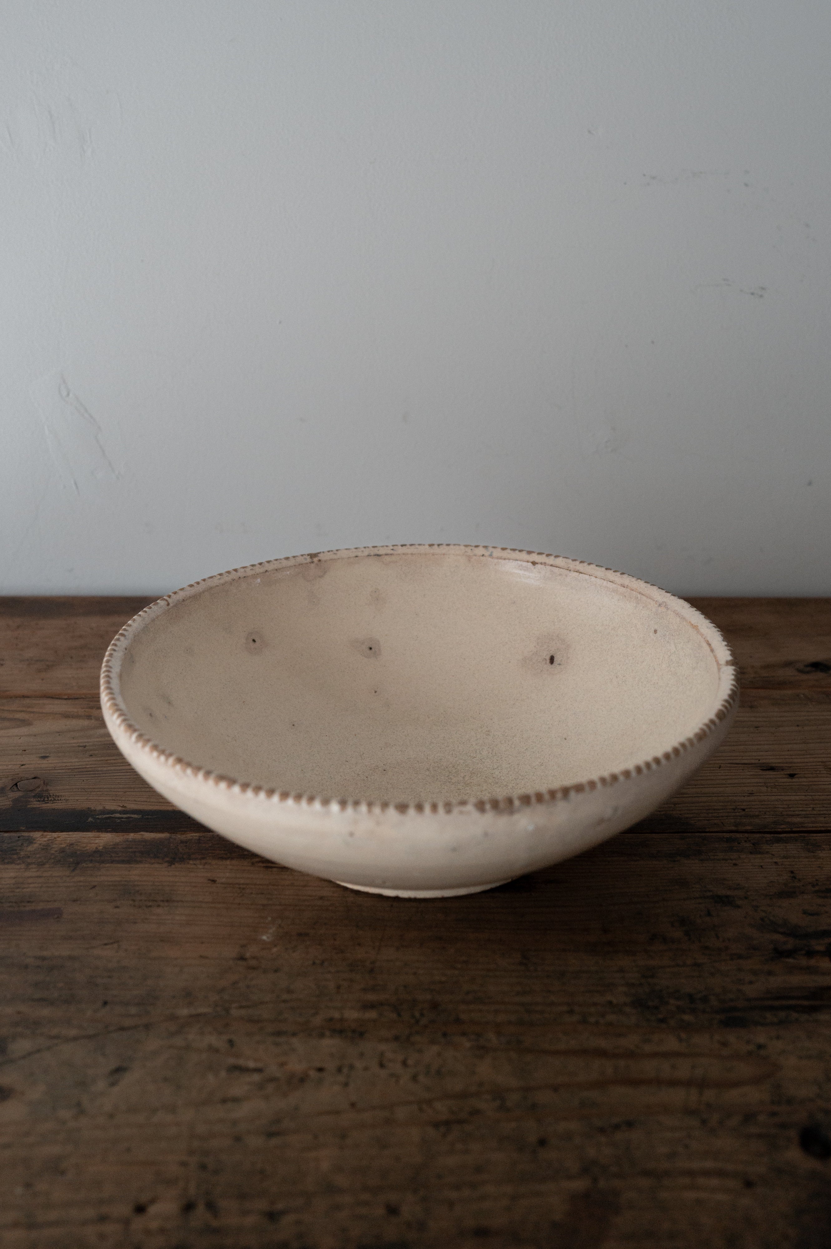 プーリア アンティーク 陶器 ボウル 19世紀 グロッターリエ AN-24173