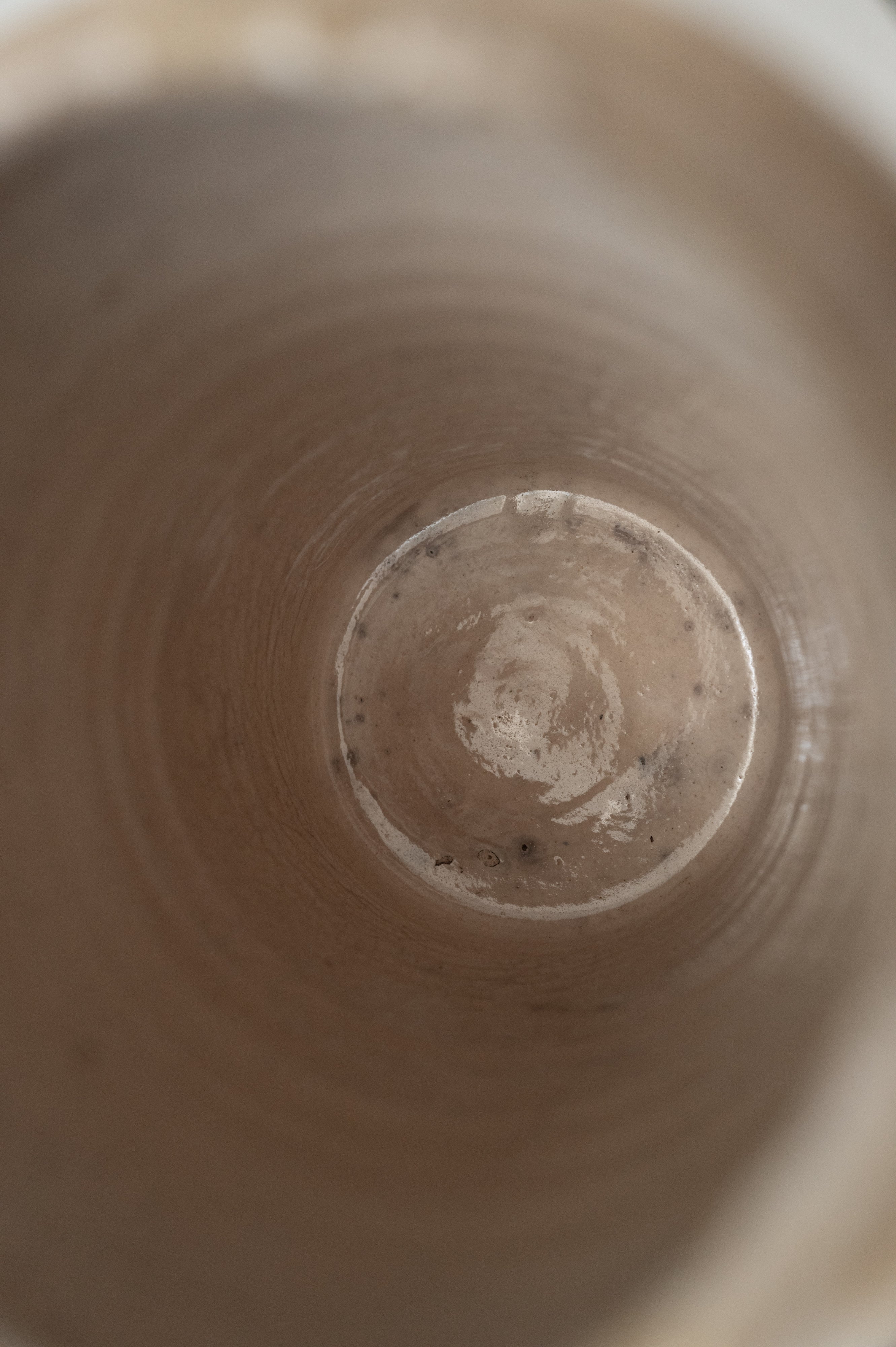 プーリア アンティーク 陶器 壺 19世紀 グロッターリエ AN-24164