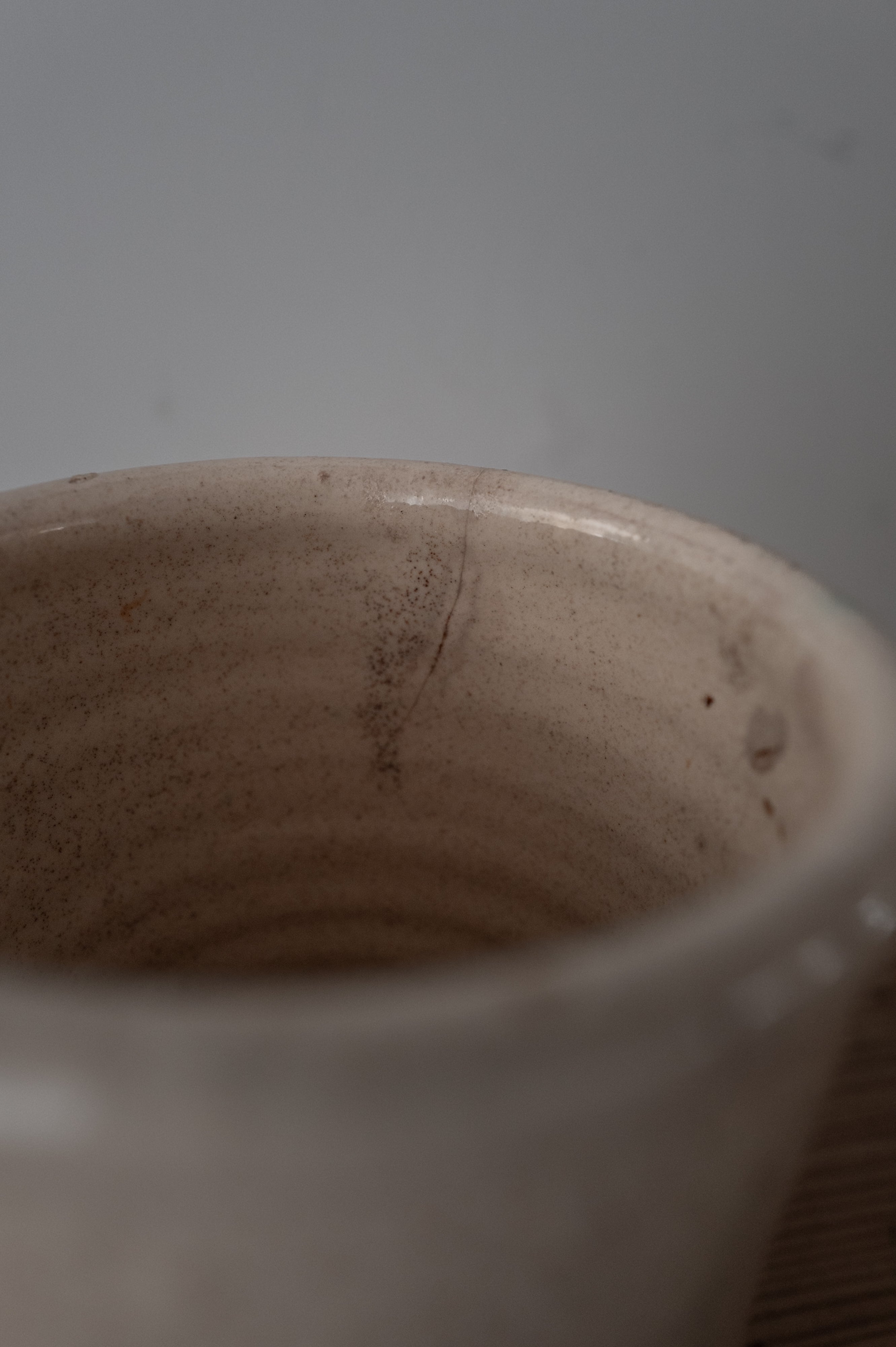 プーリア アンティーク 陶器 壺 19世紀 グロッターリエ AN-24165