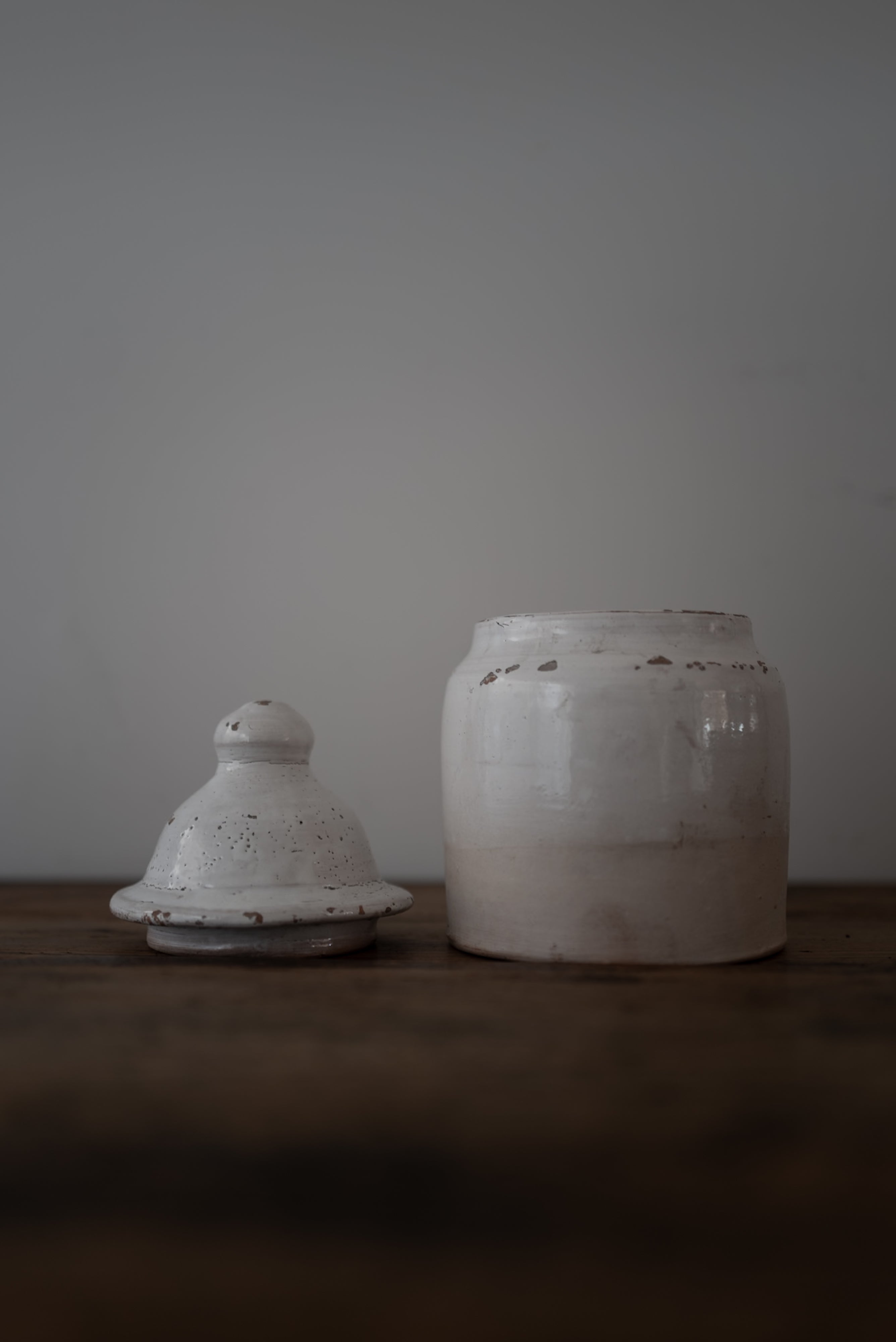 イタリア アンティーク 陶器 壺 1900年代 イタリア AN-24138