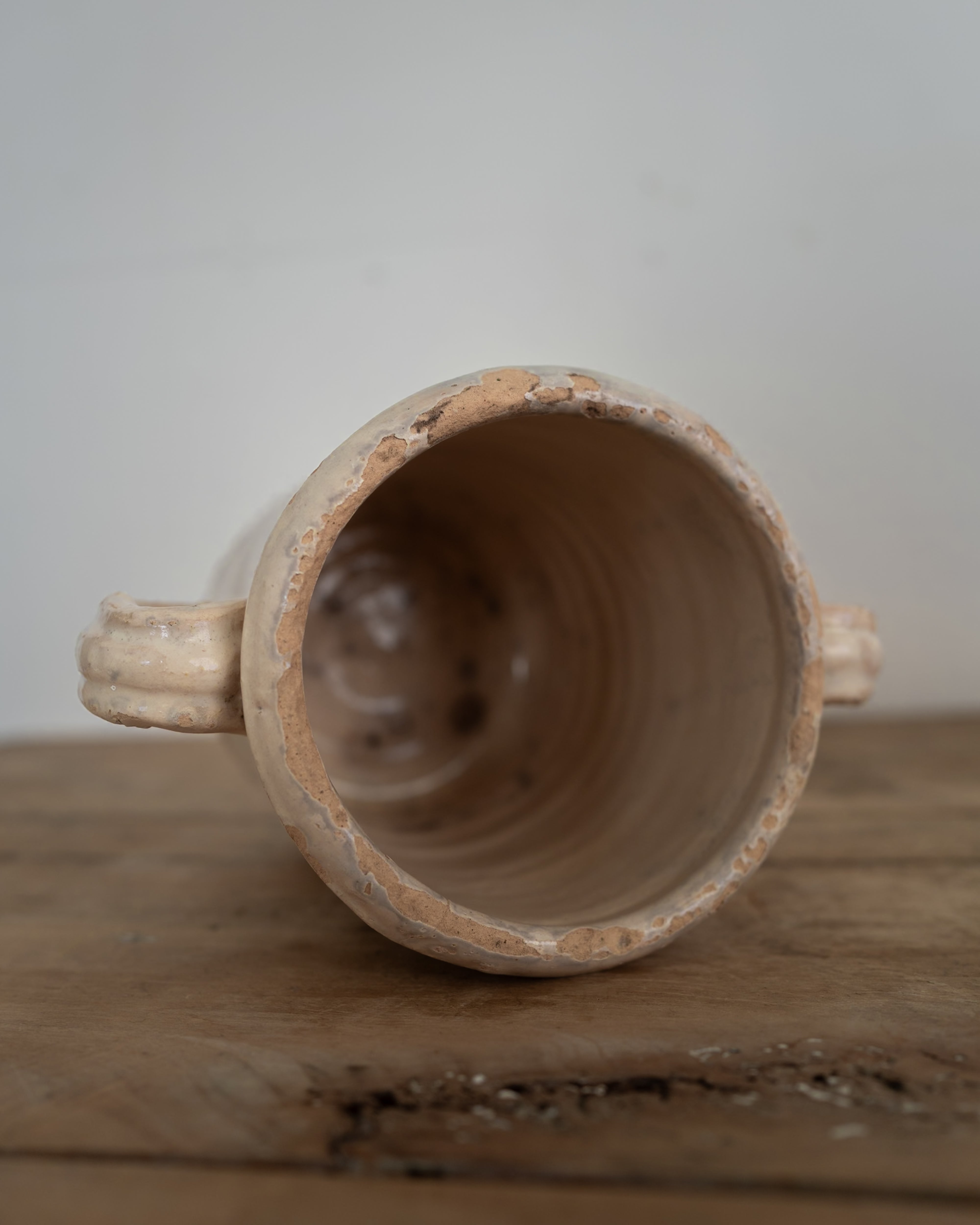 プーリア アンティーク 陶器 19世紀 グロッターリエ AN-25074