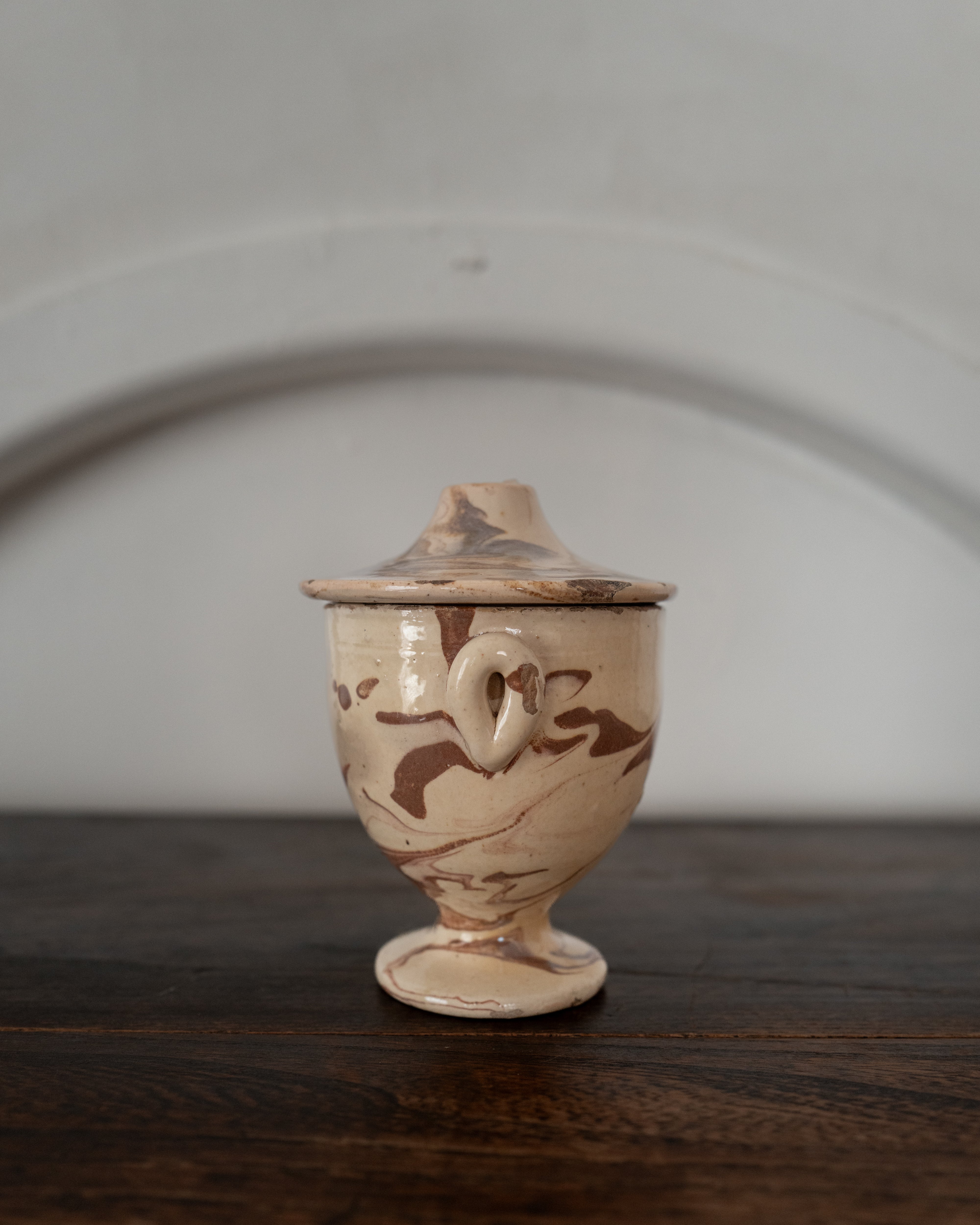 プーリア アンティーク 陶器 19世紀 グロッターリエ AN-25077