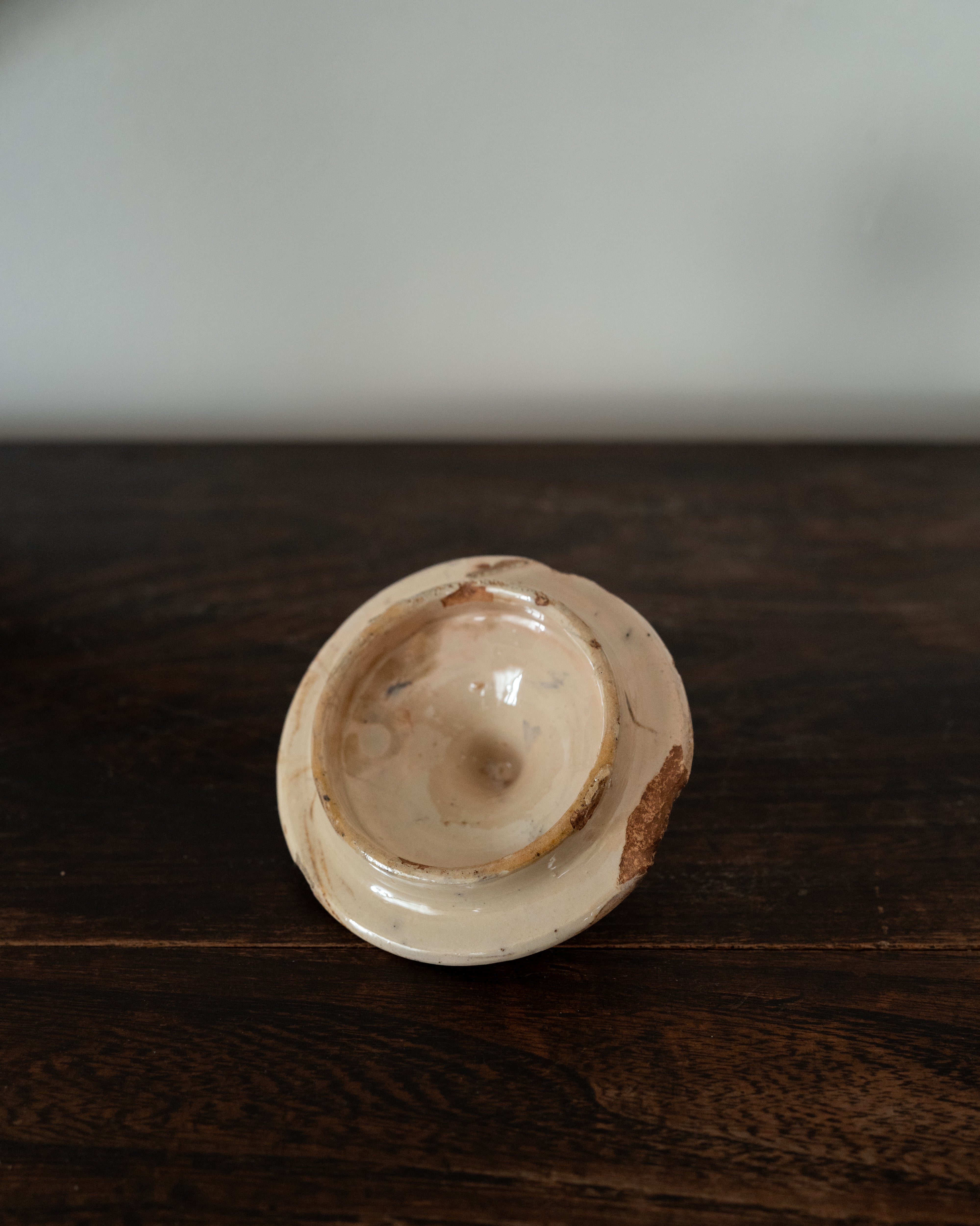  19世紀 イタリア プーリア 蓋付き陶器 AN-25077, ,- ambiant