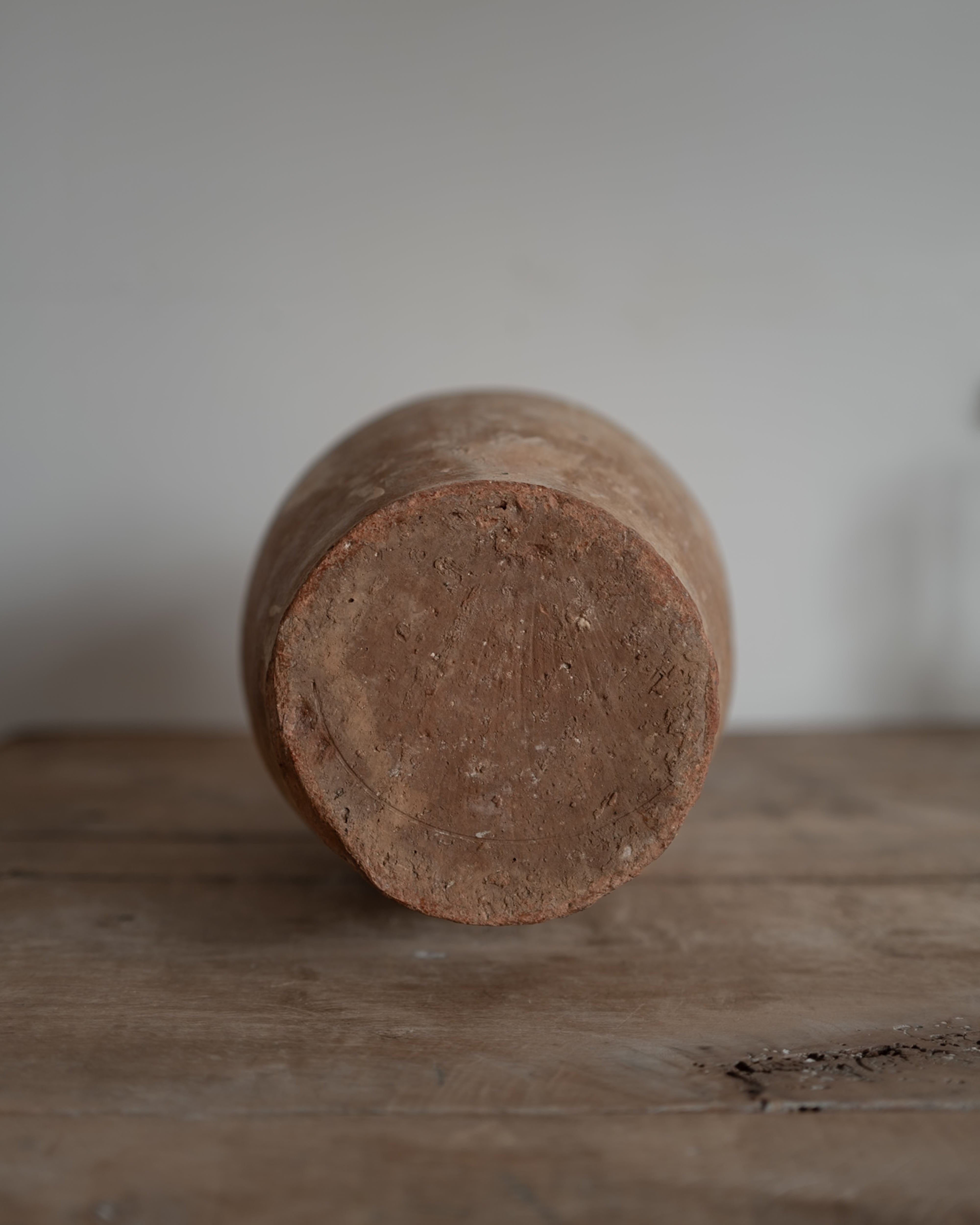 イタリア アンティーク 陶器 壺 19世紀 イタリア AN-25027