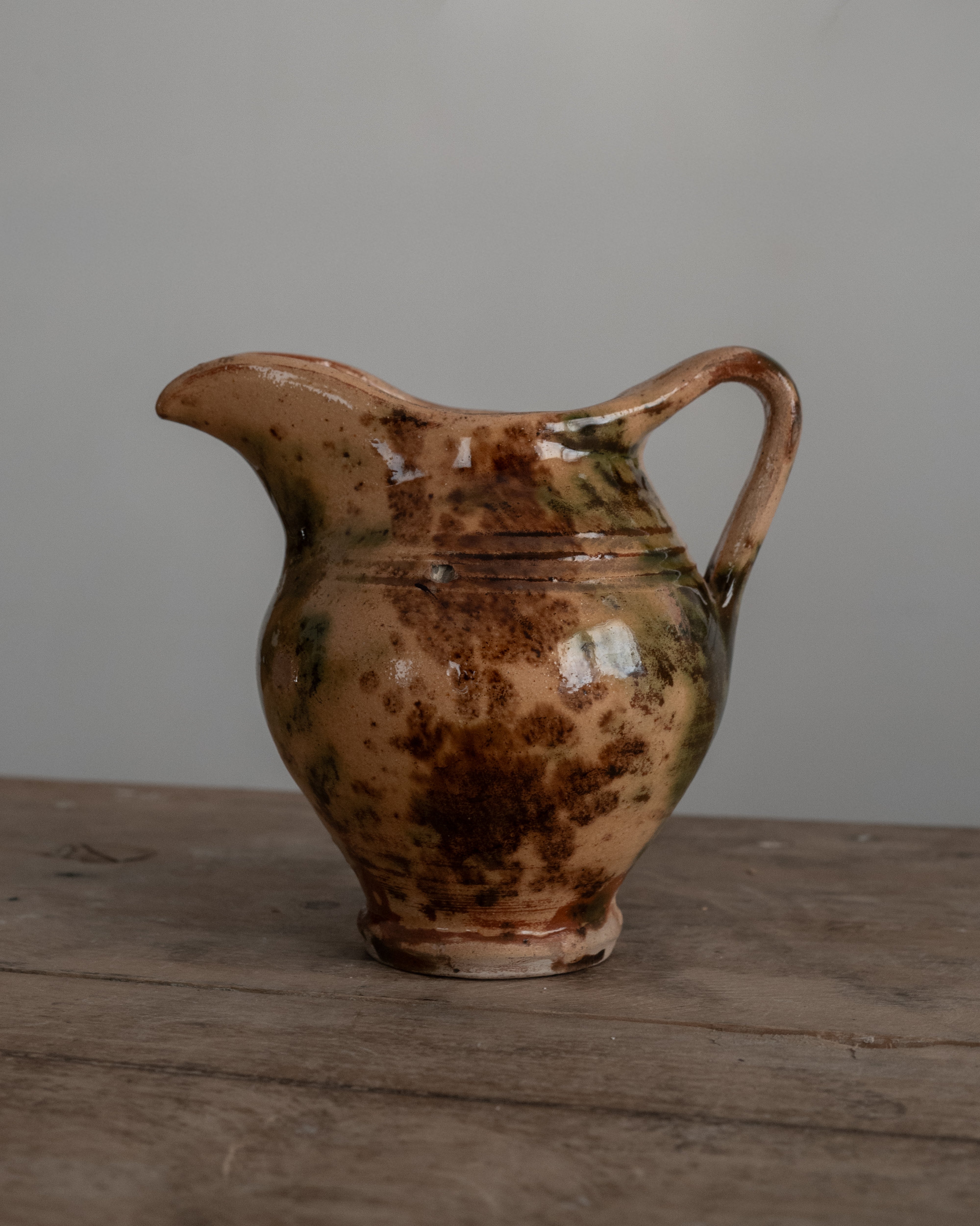 イタリア アンティーク 陶器 水差し イタリア セミナーラ AN-5227