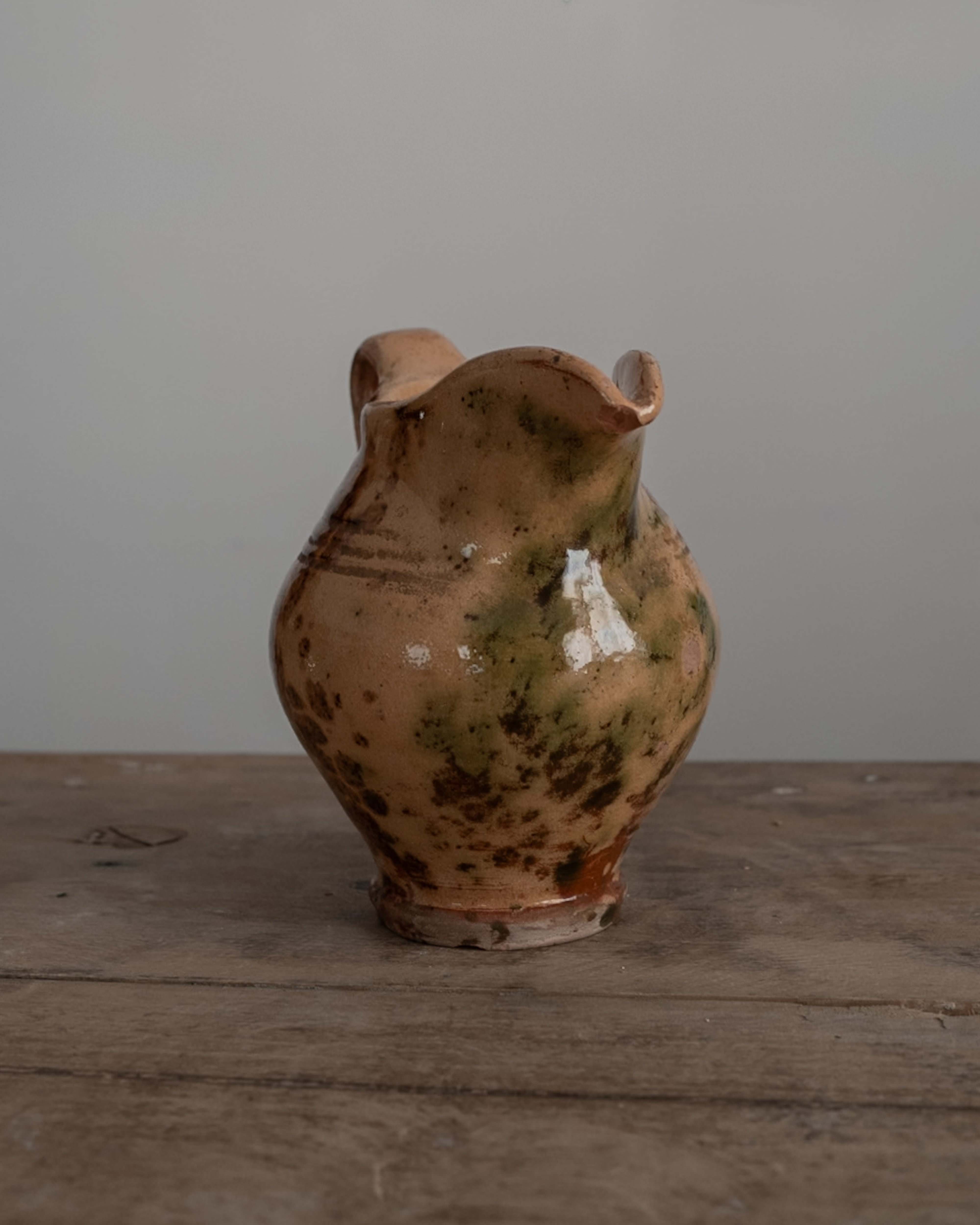 イタリア アンティーク 陶器 水差し イタリア セミナーラ AN-5227