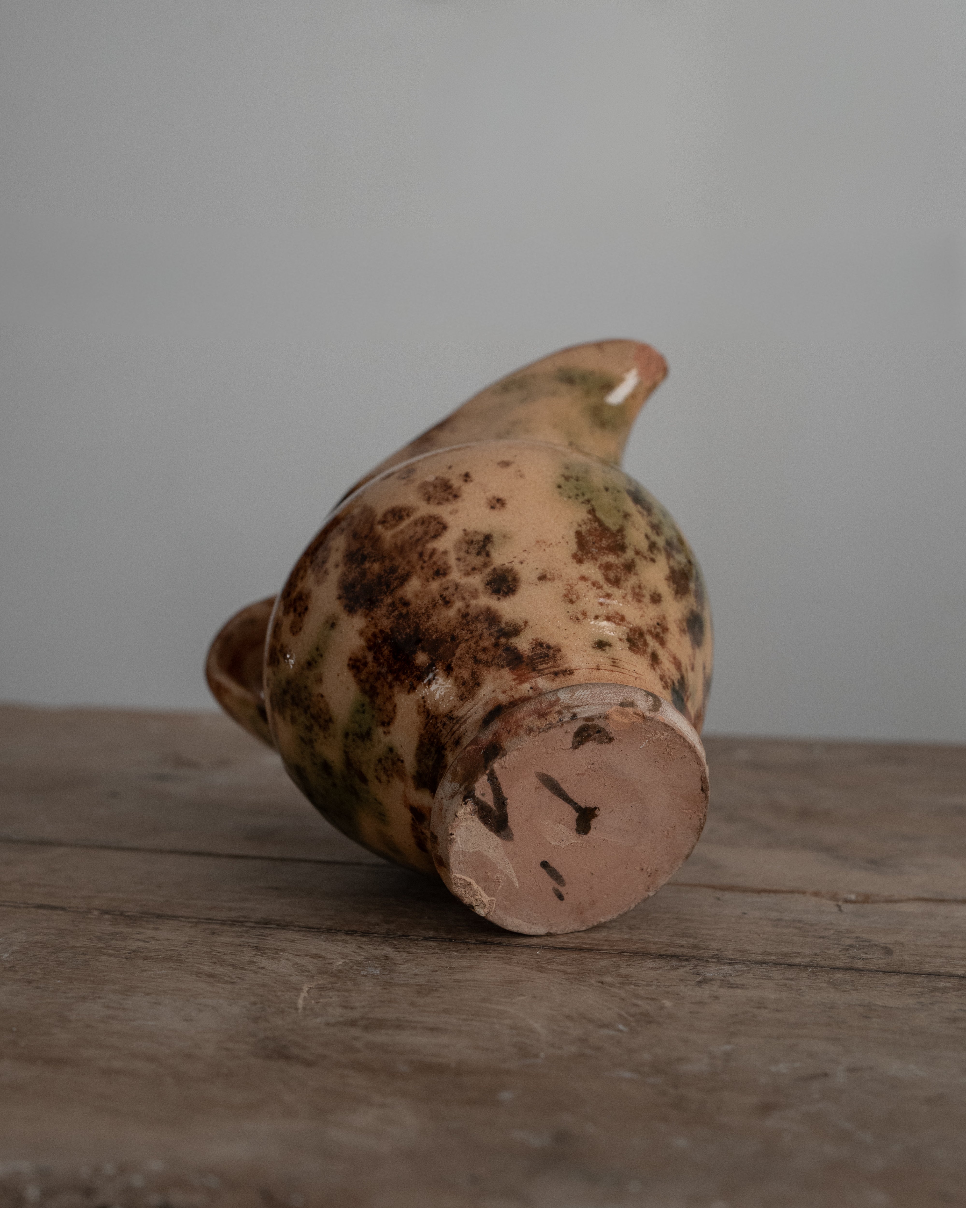 イタリア アンティーク 陶器 水差し イタリア セミナーラ AN-5227