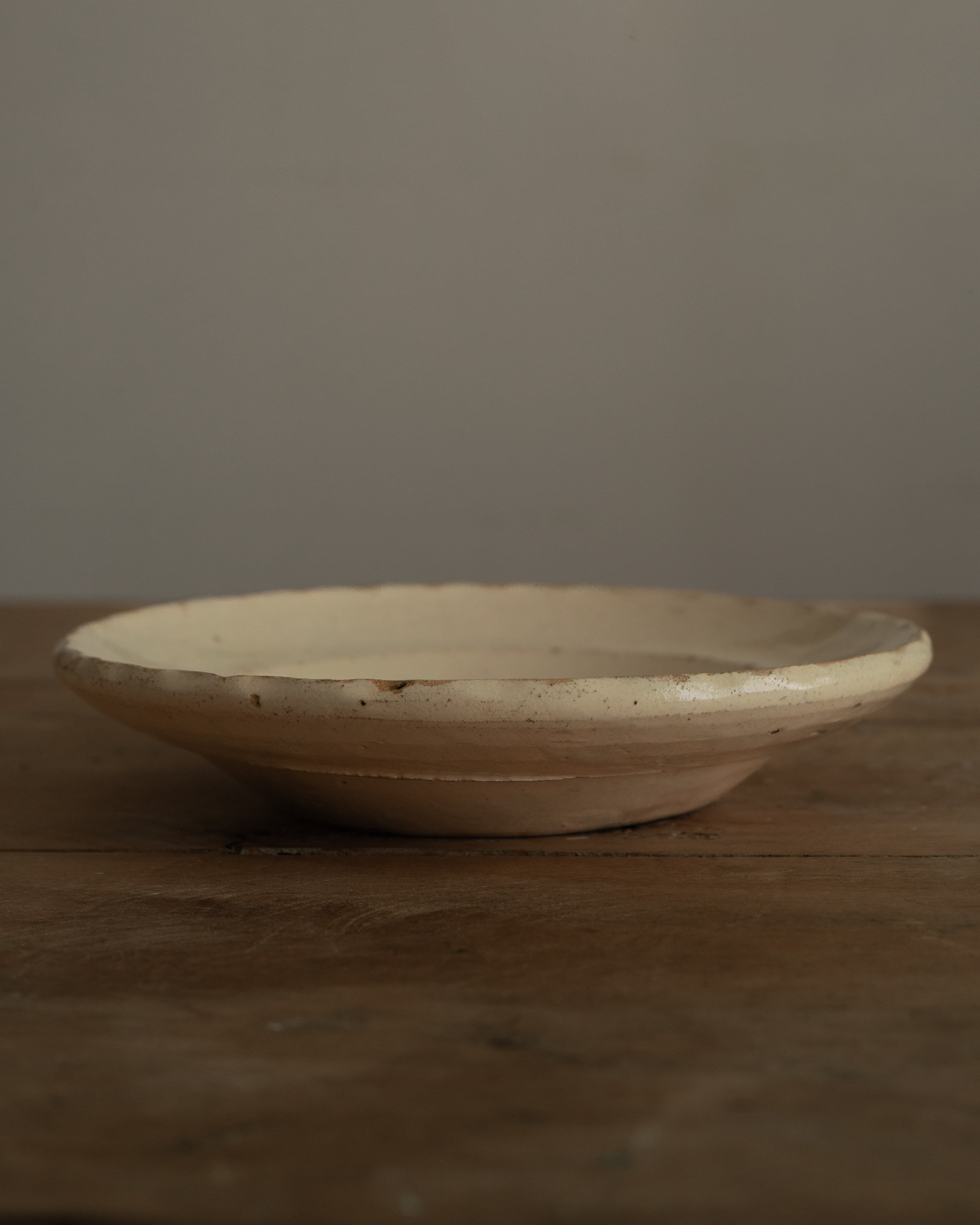 プーリア アンティーク 陶器 皿 19世紀 グロッターリエ AN-25194