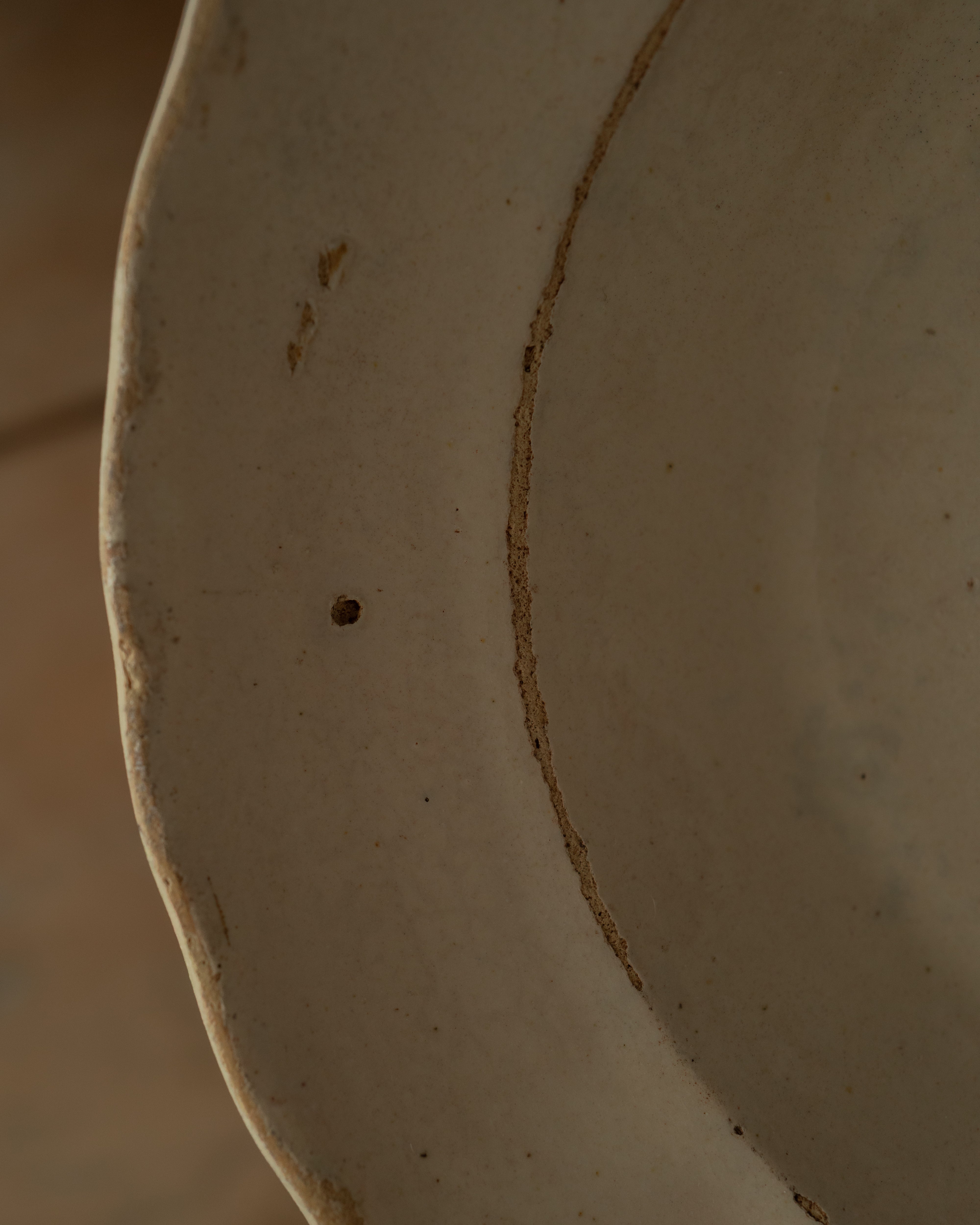 プーリア アンティーク 陶器 皿 19世紀 グロッターリエ AN-25194