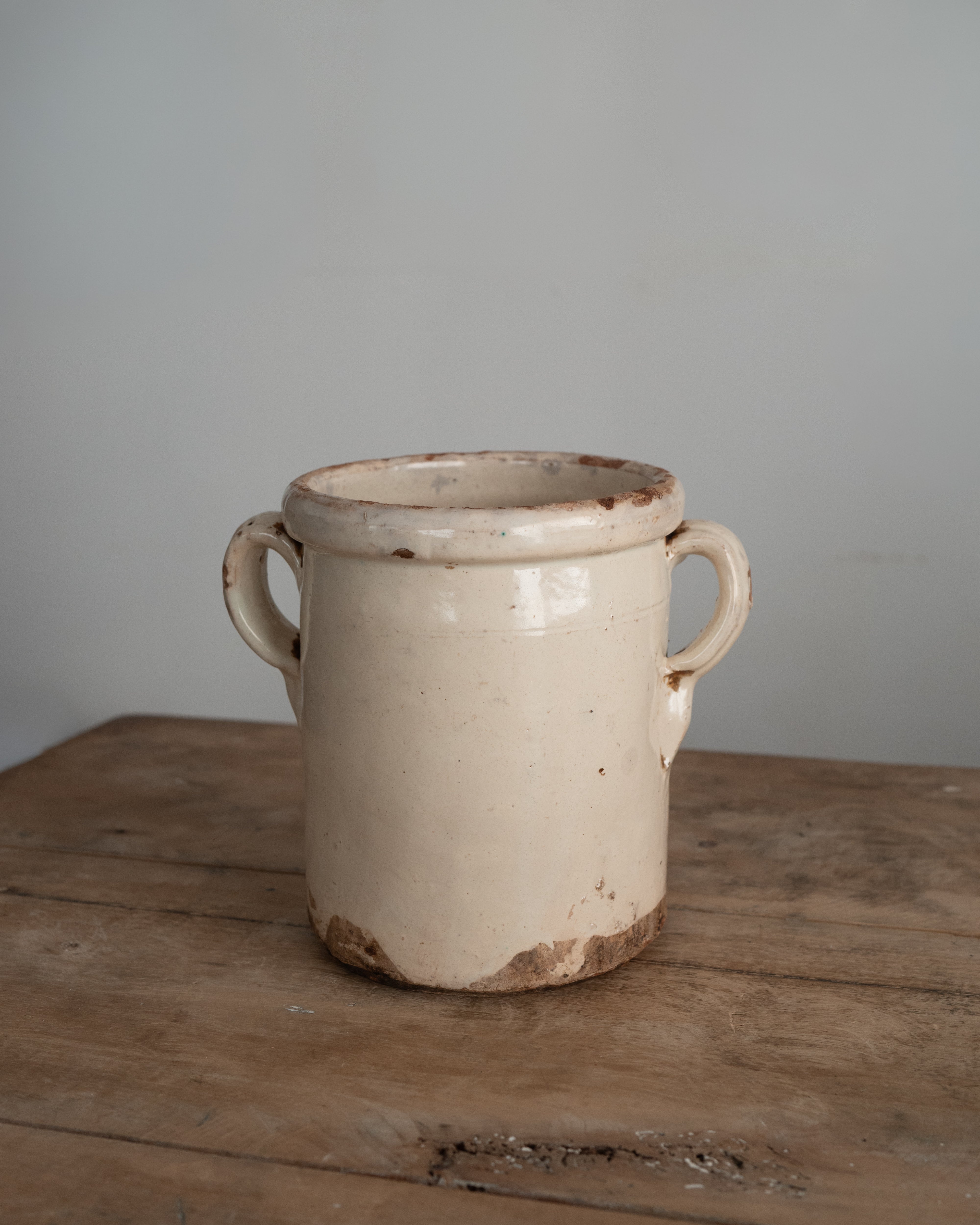 プーリア アンティーク 陶器 19世紀 グロッターリエ AN-25068