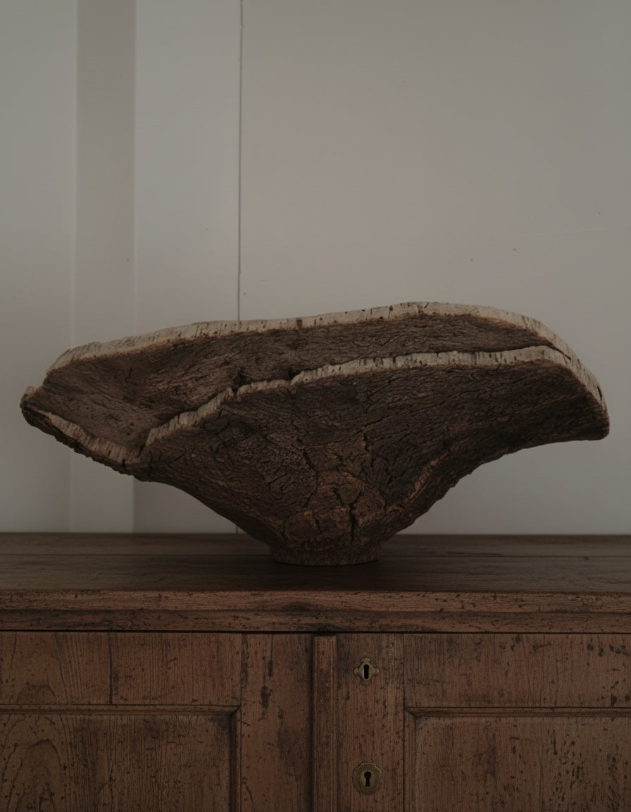  Wooden Bowl, アンティーク,- ambiant